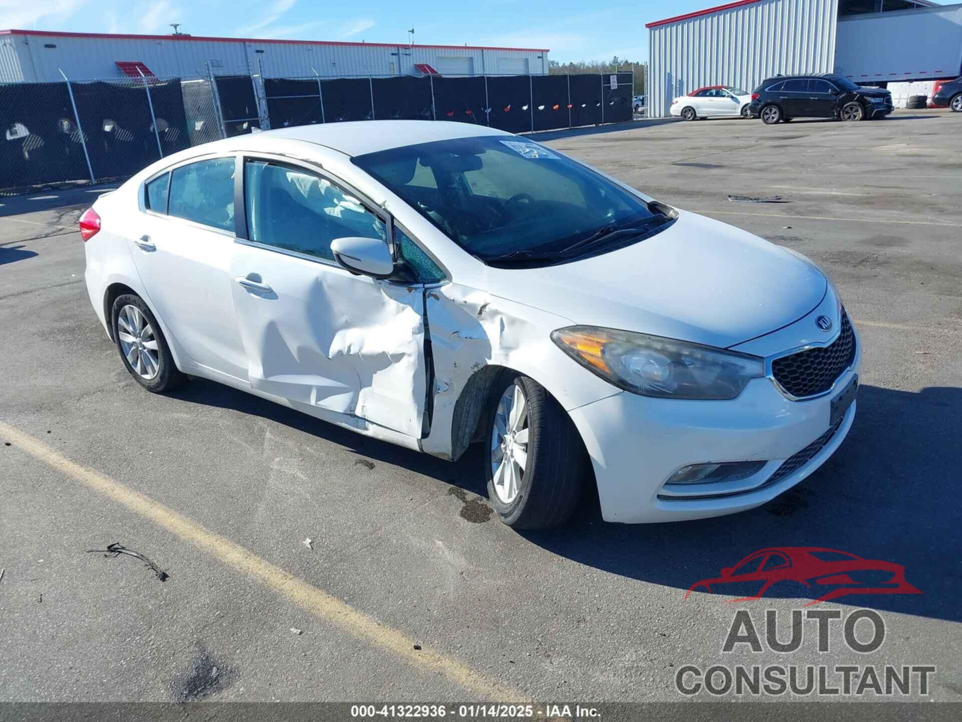 KIA FORTE 2015 - KNAFX4A81F5371419