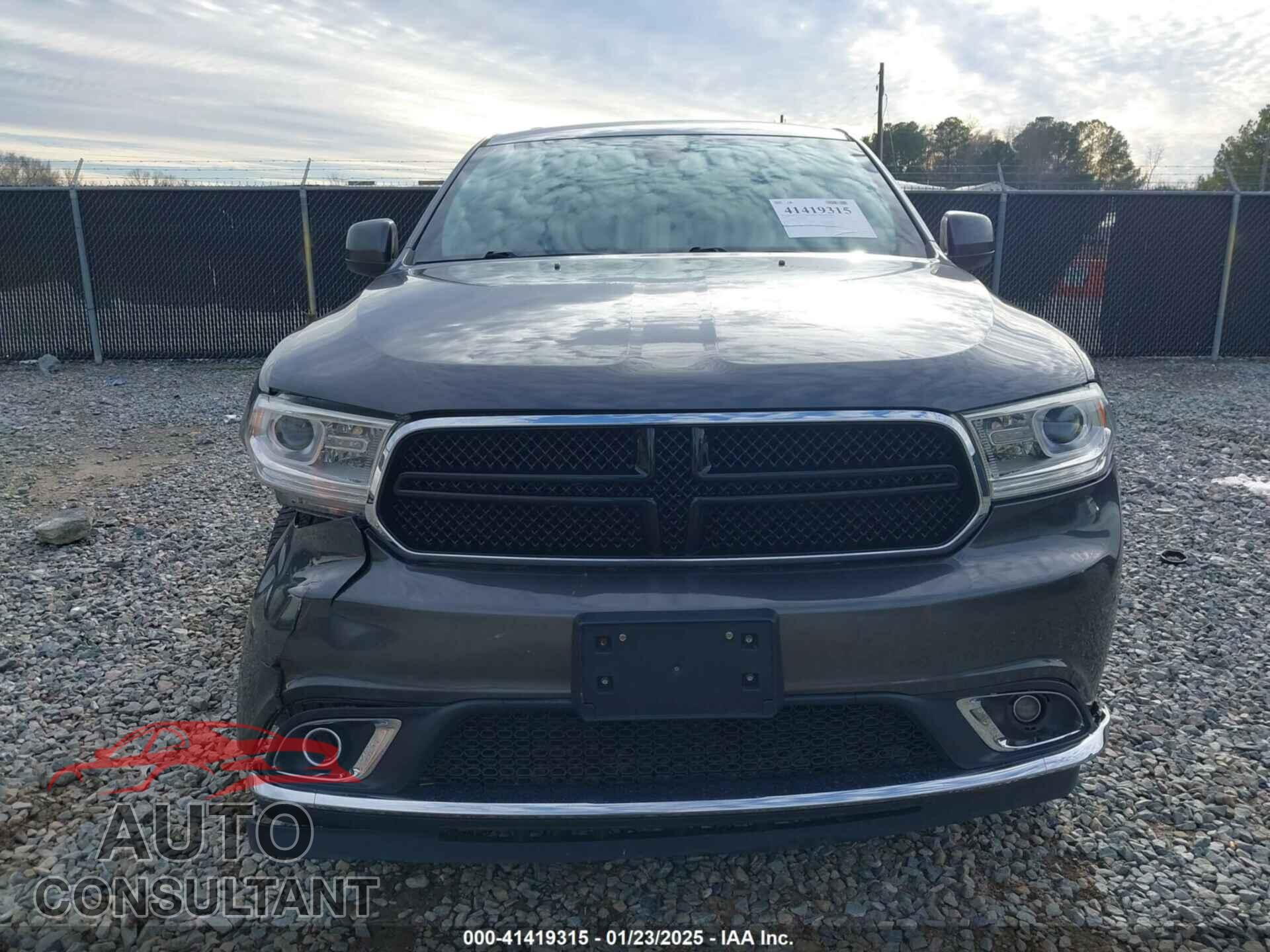 DODGE DURANGO 2017 - 1C4RDJAG5HC661076
