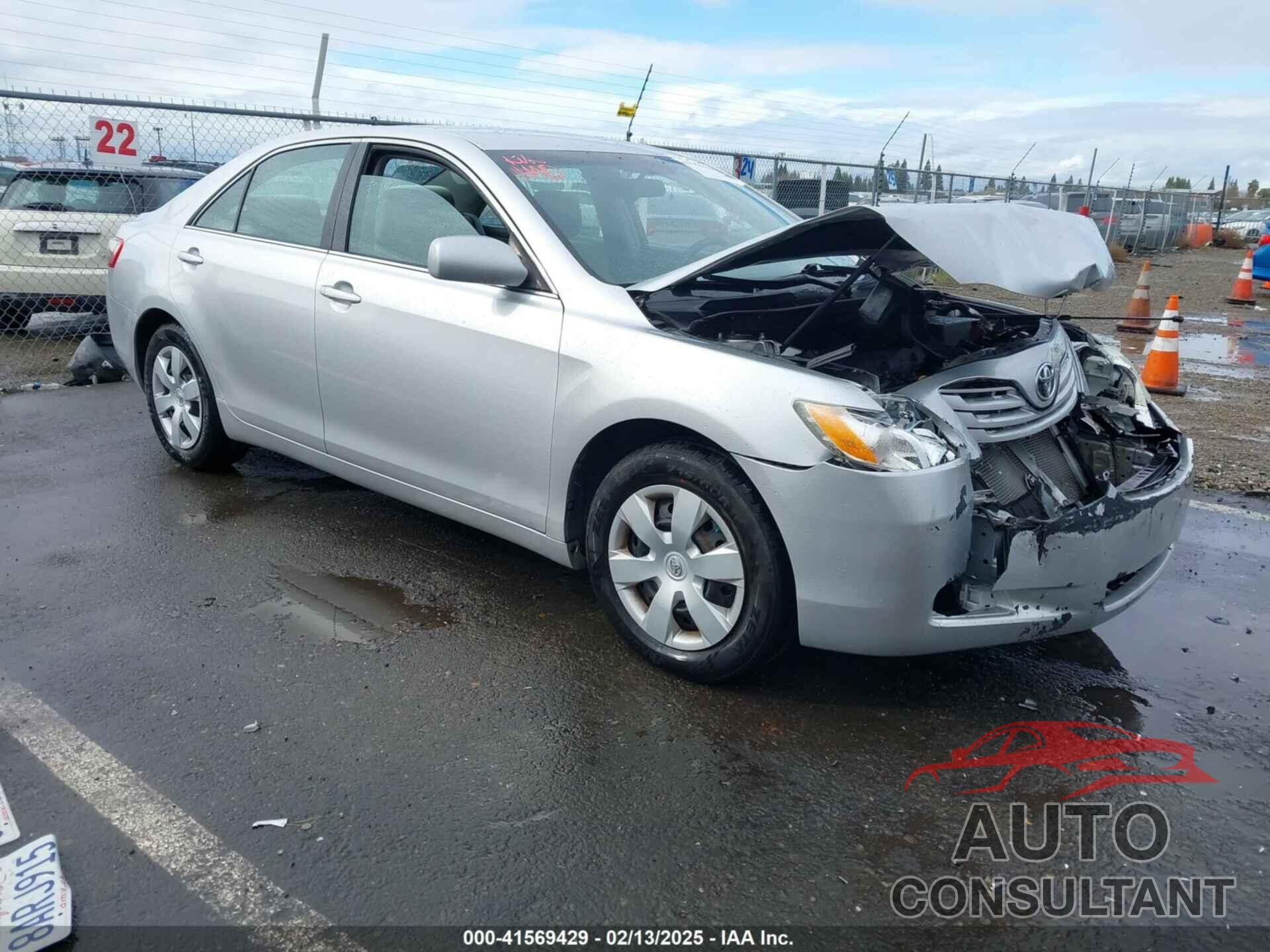 TOYOTA CAMRY 2009 - 4T4BE46KX9R077198