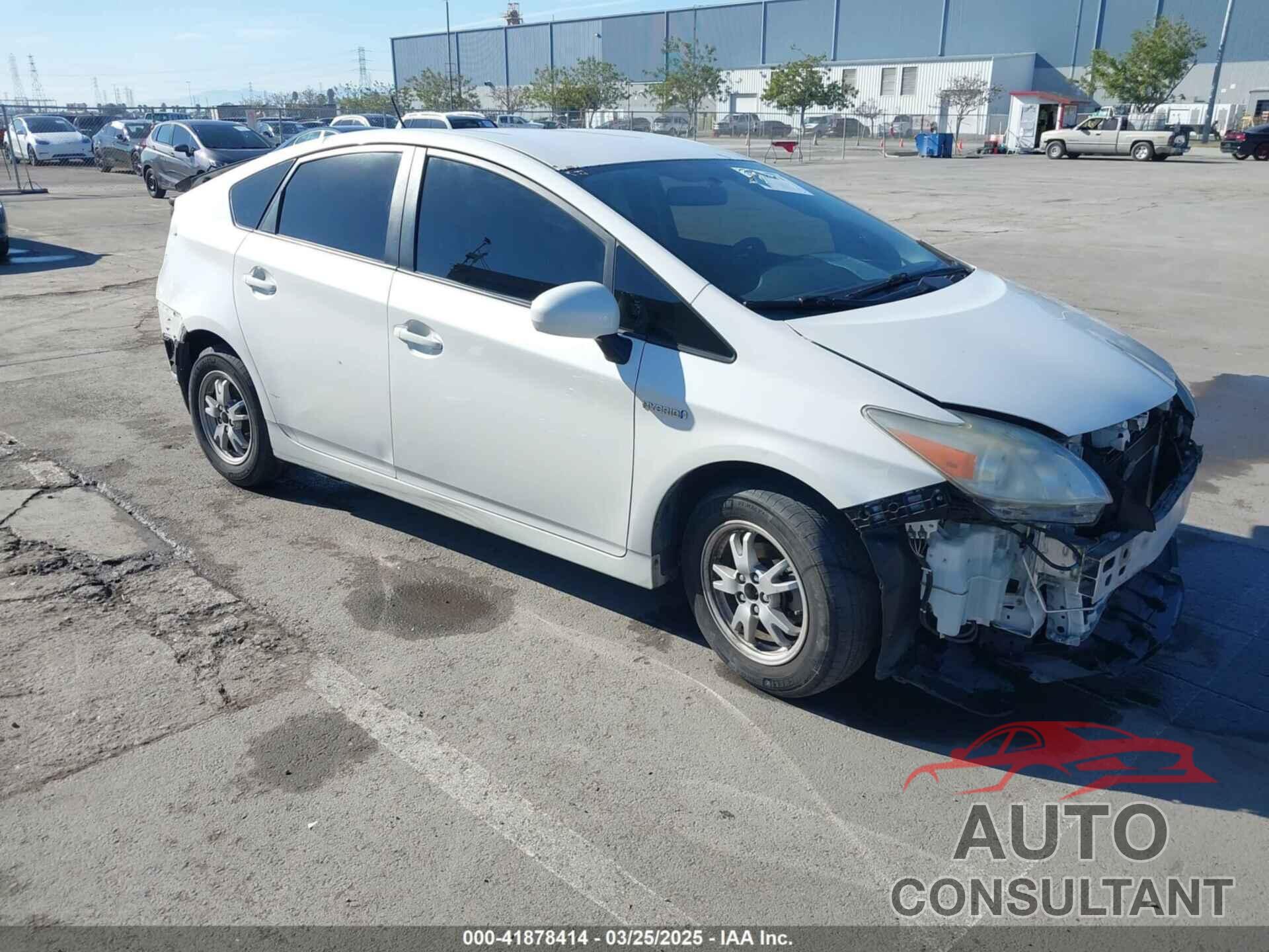 TOYOTA PRIUS 2010 - JTDKN3DU6A0187545