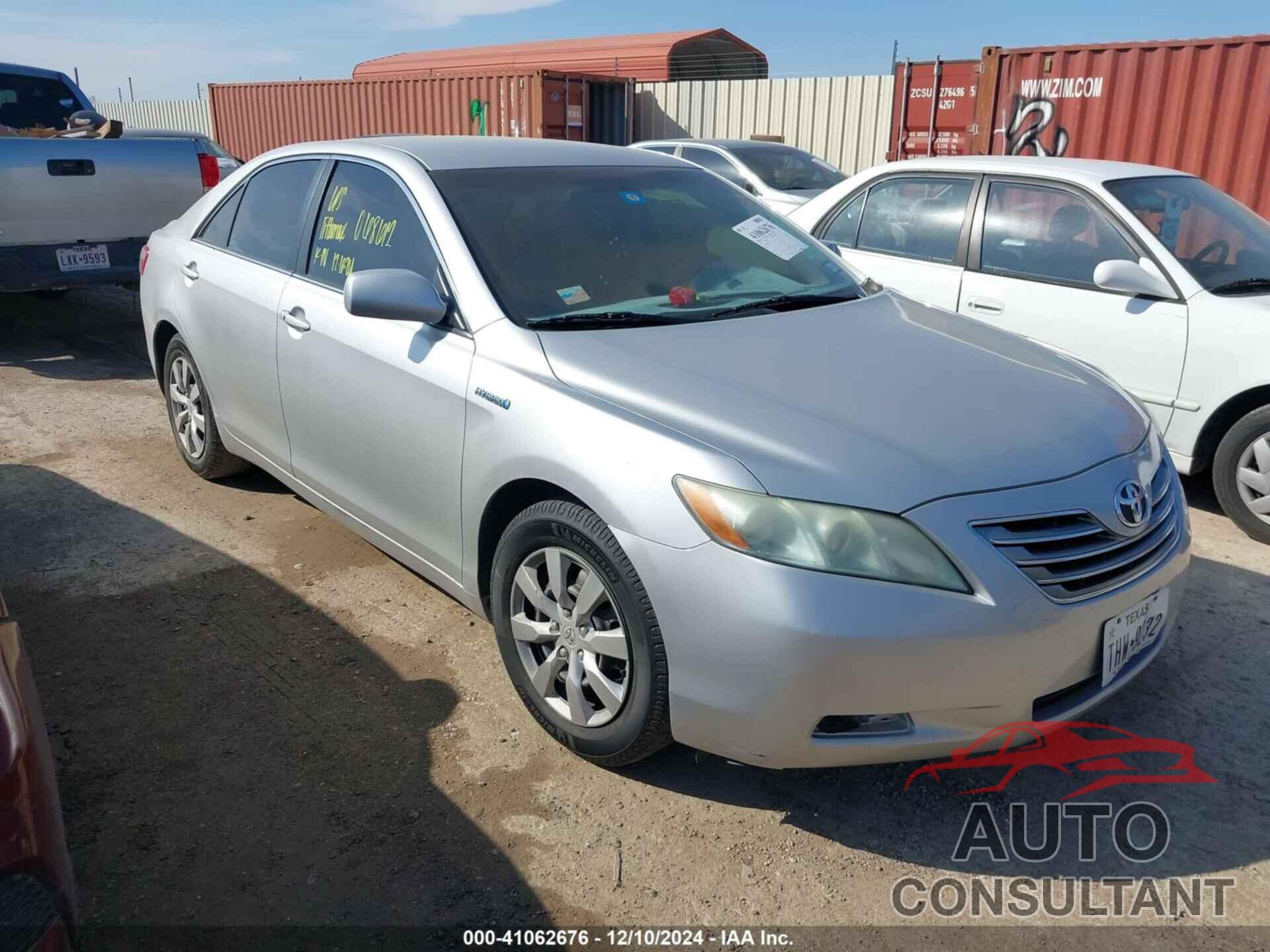 TOYOTA CAMRY HYBRID 2009 - 4T1BB46K09U068612