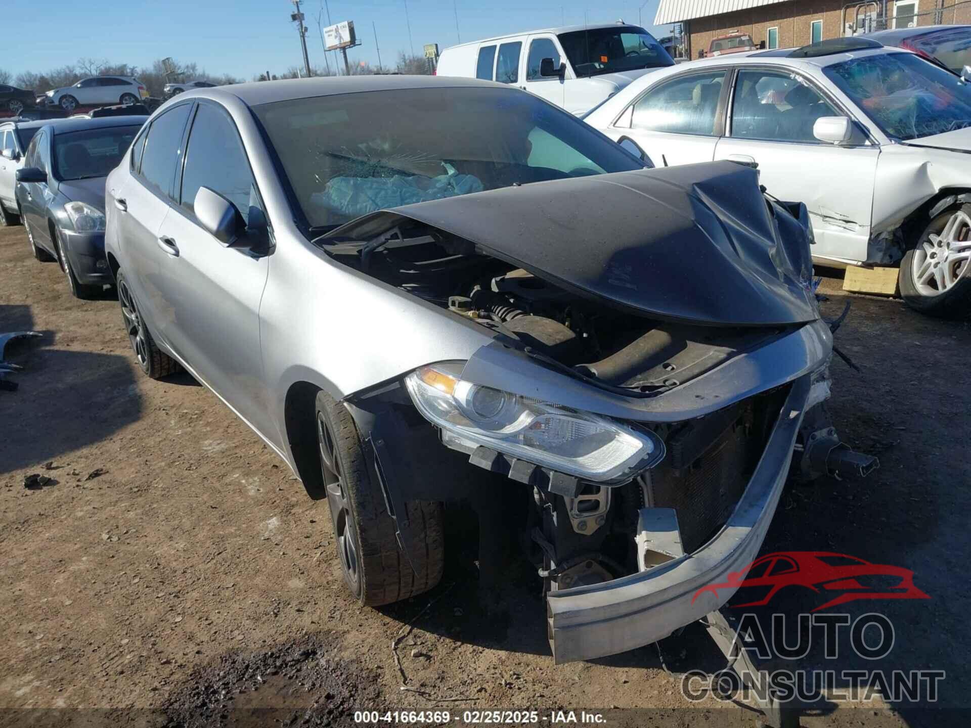 DODGE DART 2015 - 1C3CDFBB0FD369126