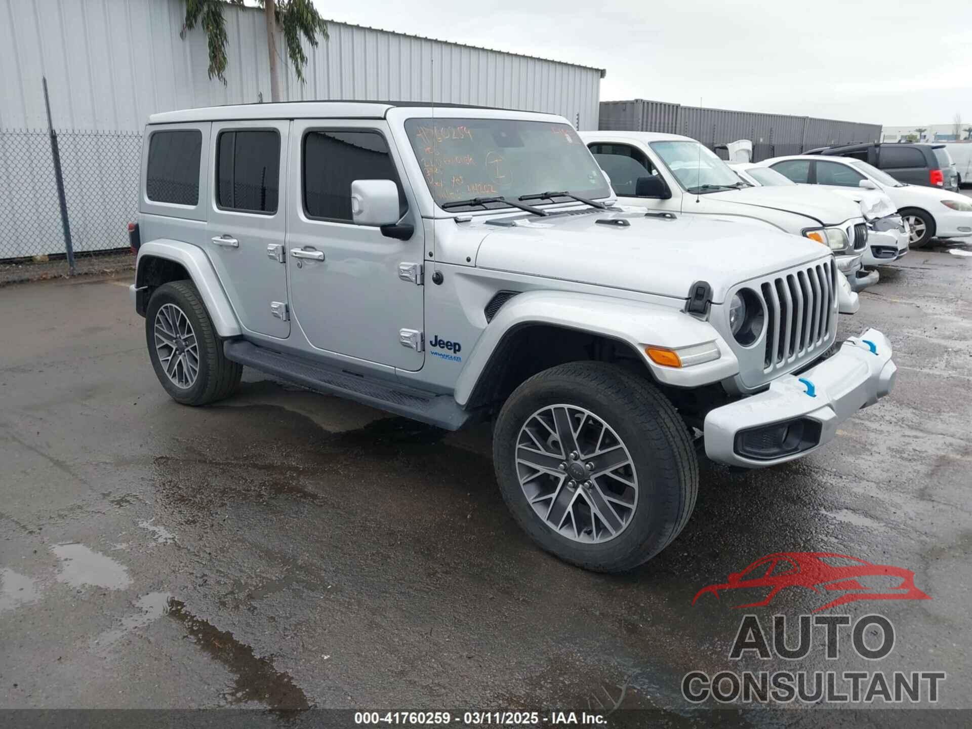 JEEP WRANGLER 4XE 2022 - 1C4JJXP6XNW250466