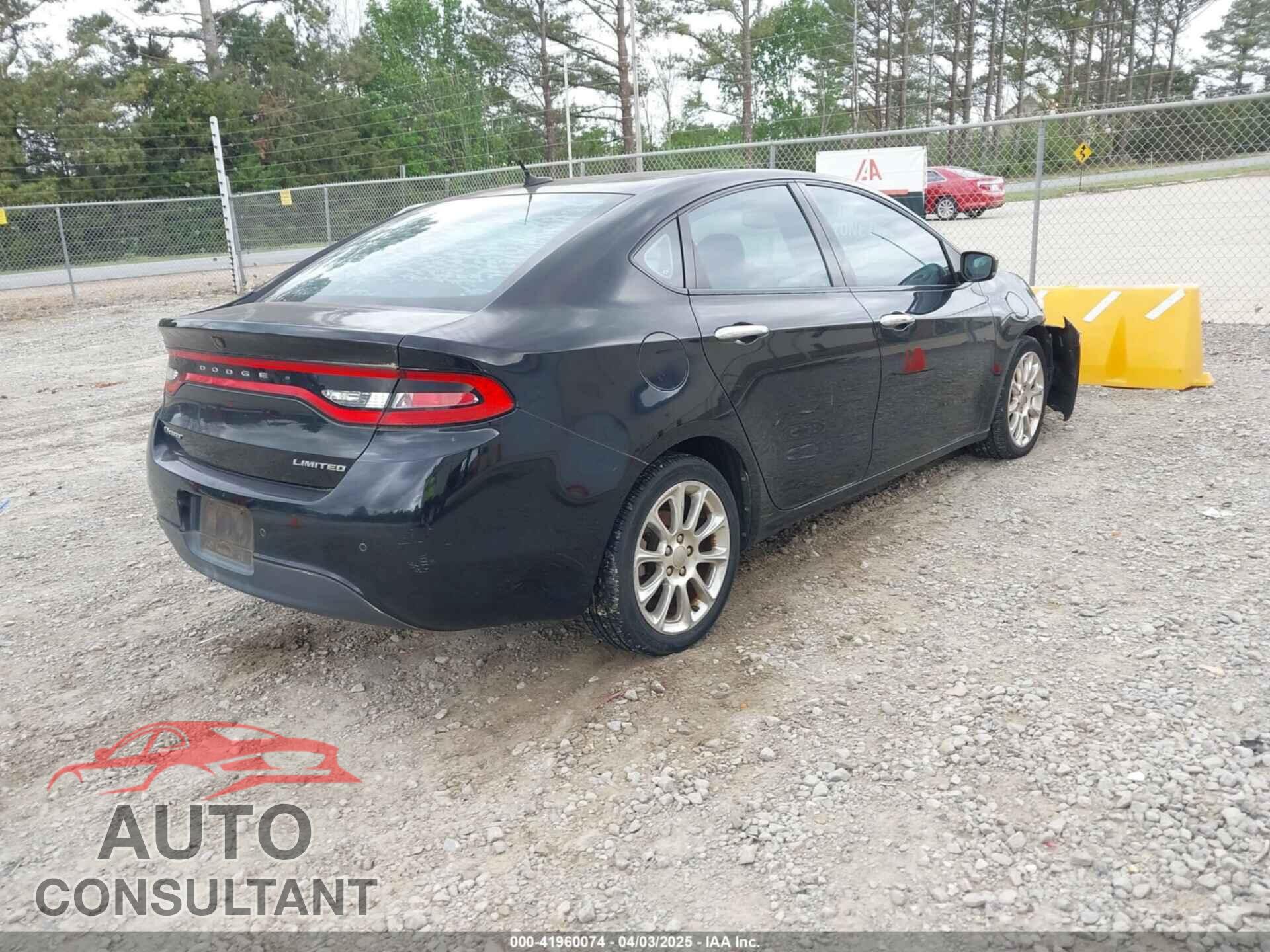 DODGE DART 2013 - 1C3CDFCA8DD133116