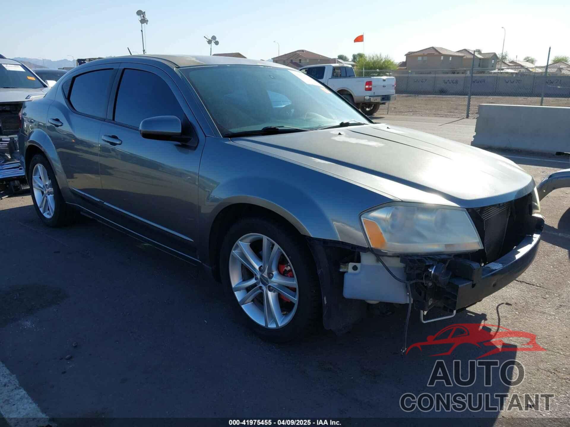 DODGE AVENGER 2012 - 1C3CDZEG6CN269532
