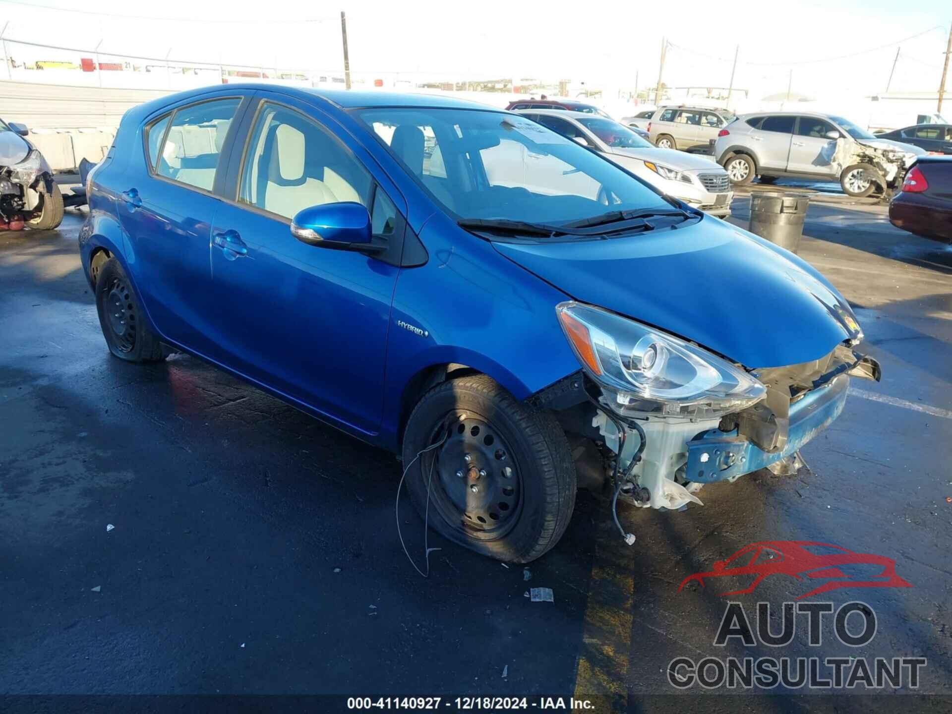 TOYOTA PRIUS C 2015 - JTDKDTB33F1096408