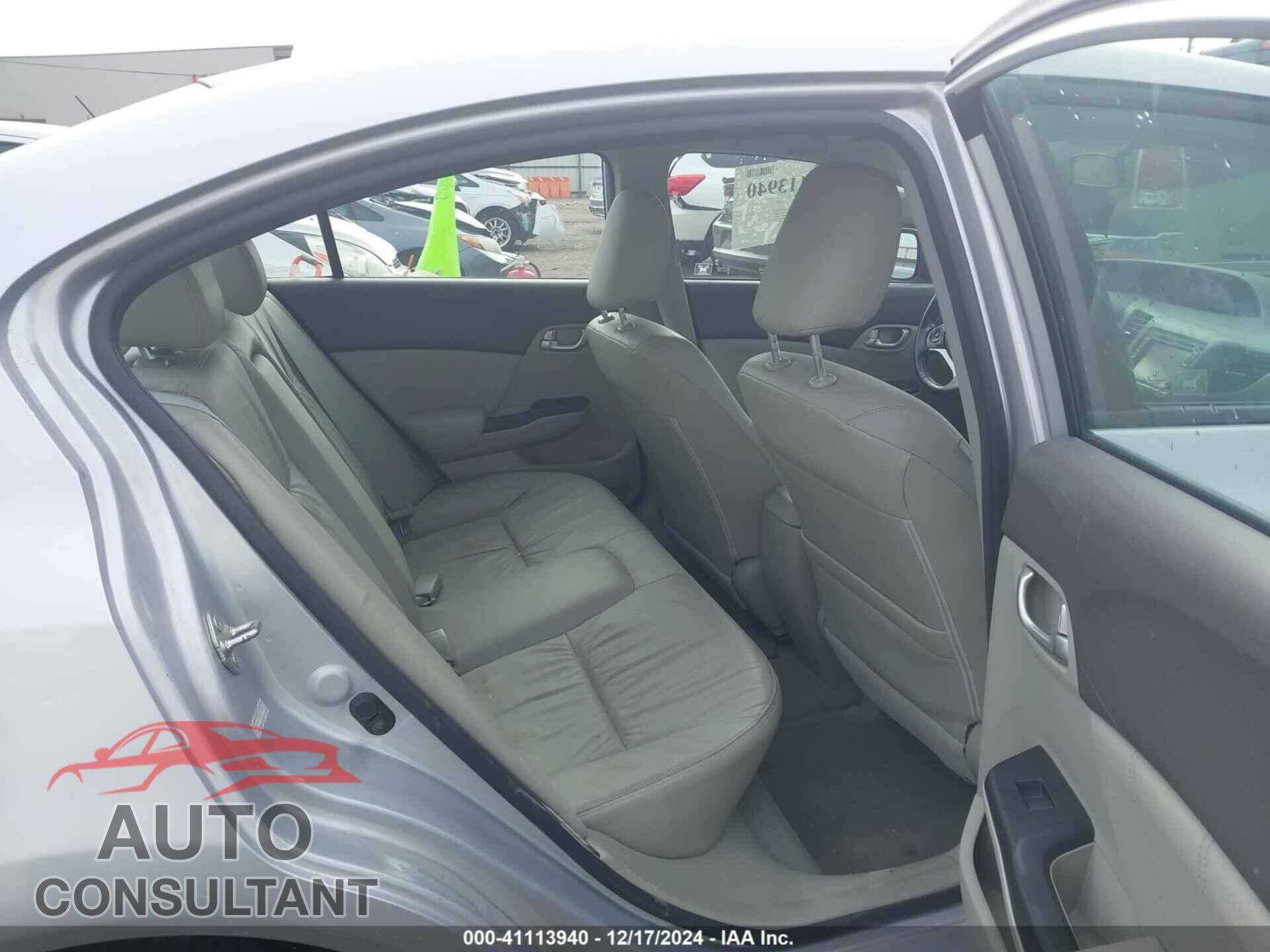 HONDA CIVIC 2012 - 2HGFB2F93CH536898