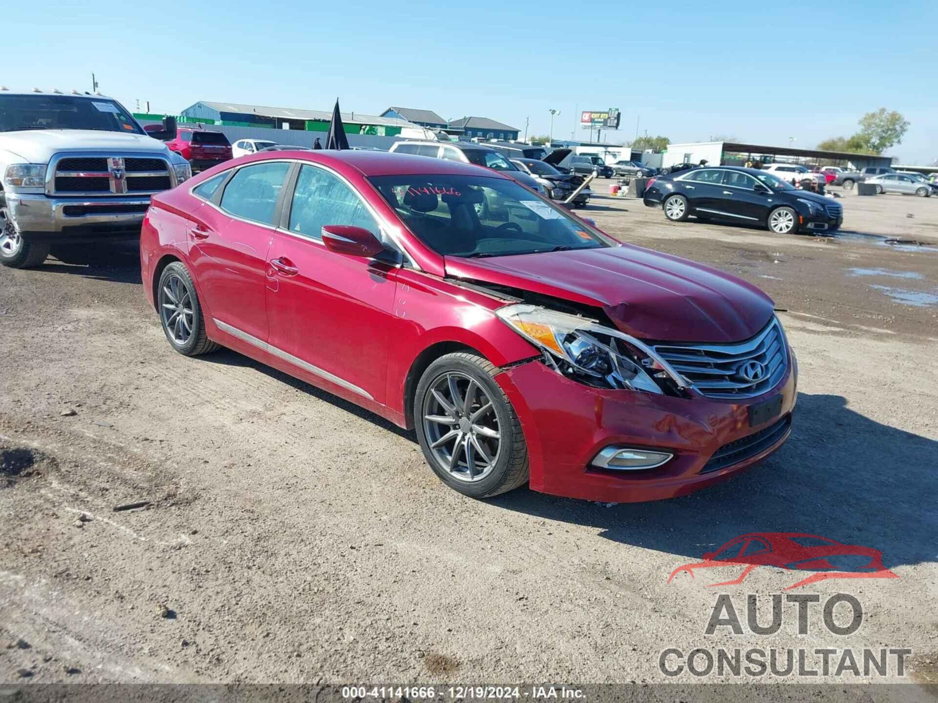 HYUNDAI AZERA 2014 - KMHFG4JG8EA360140