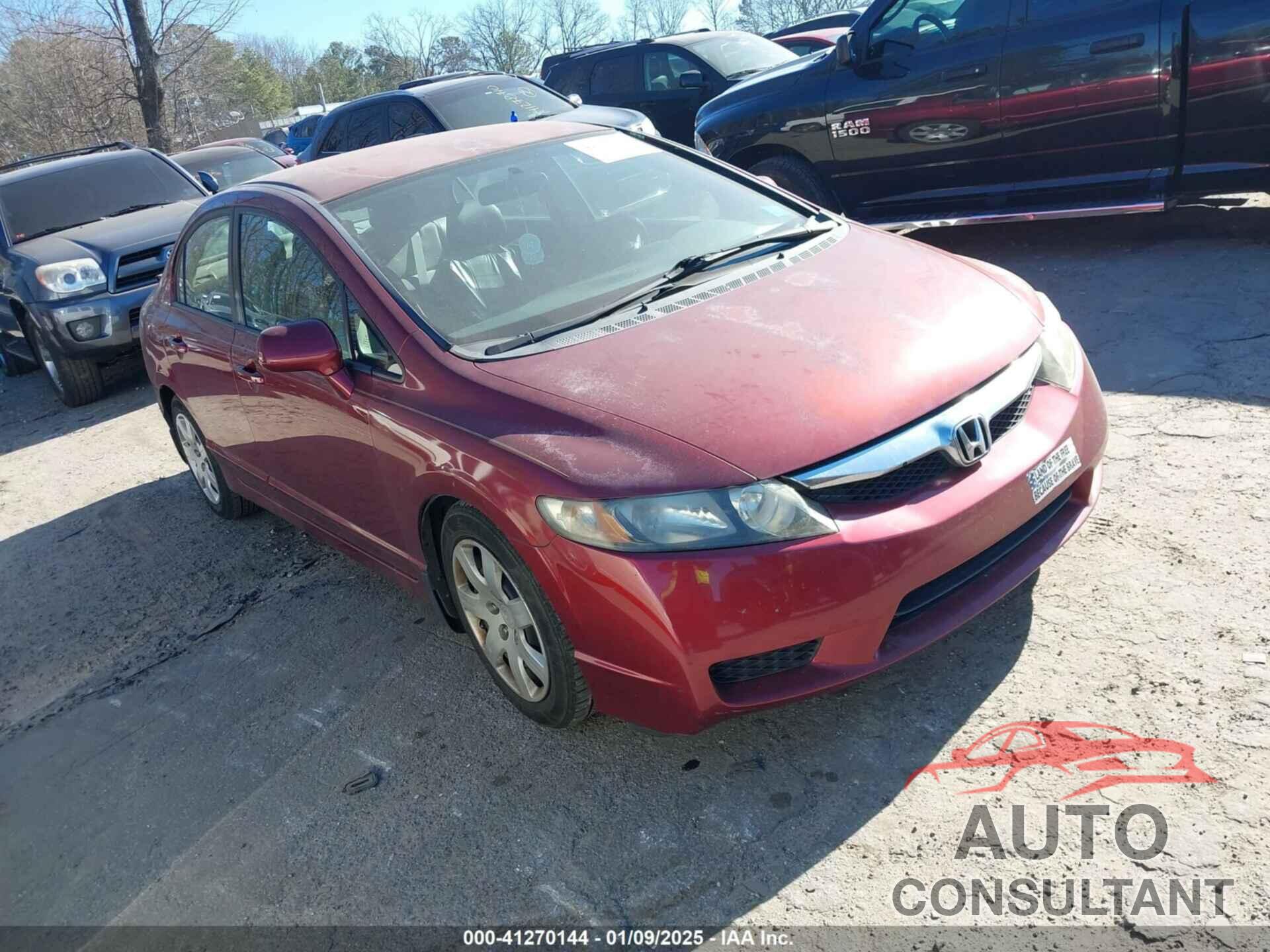 HONDA CIVIC 2010 - 2HGFA1F51AH538625