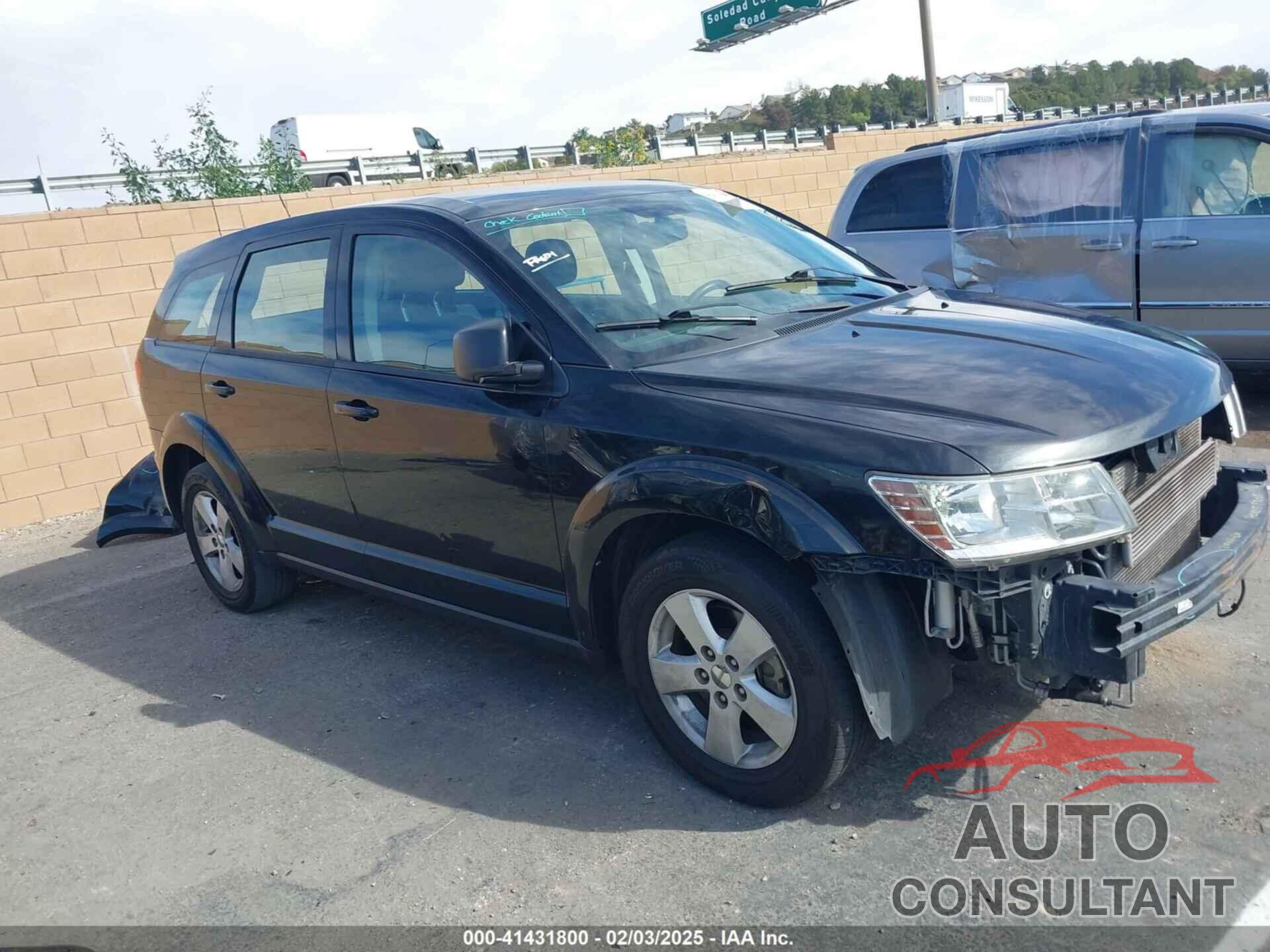 DODGE JOURNEY 2013 - 3C4PDCAB5DT576180