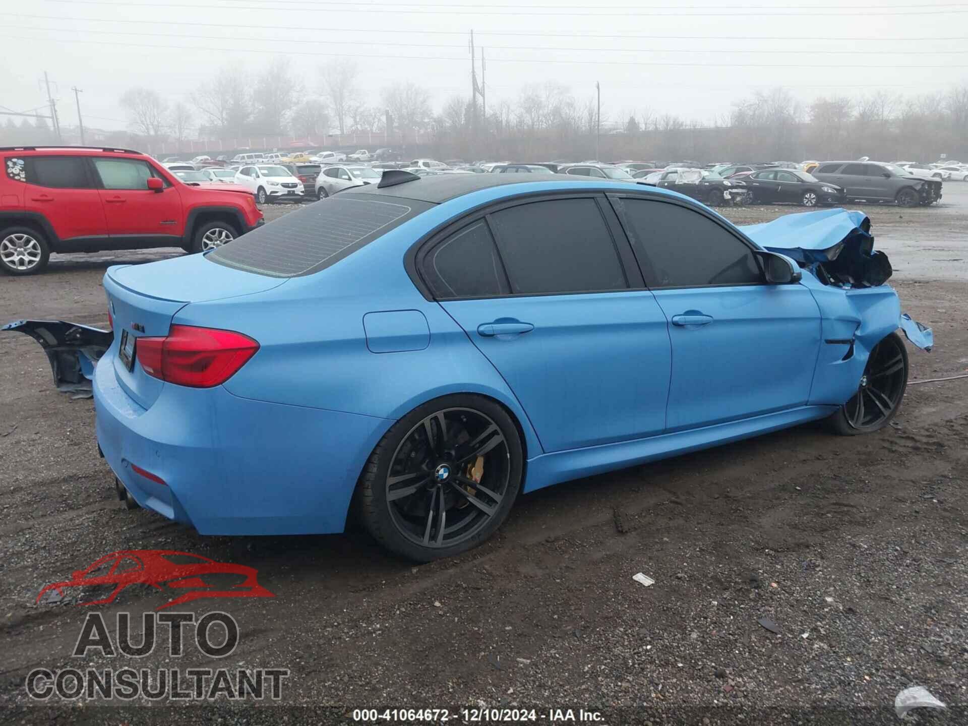BMW M3 2017 - WBS8M9C32H5G85601