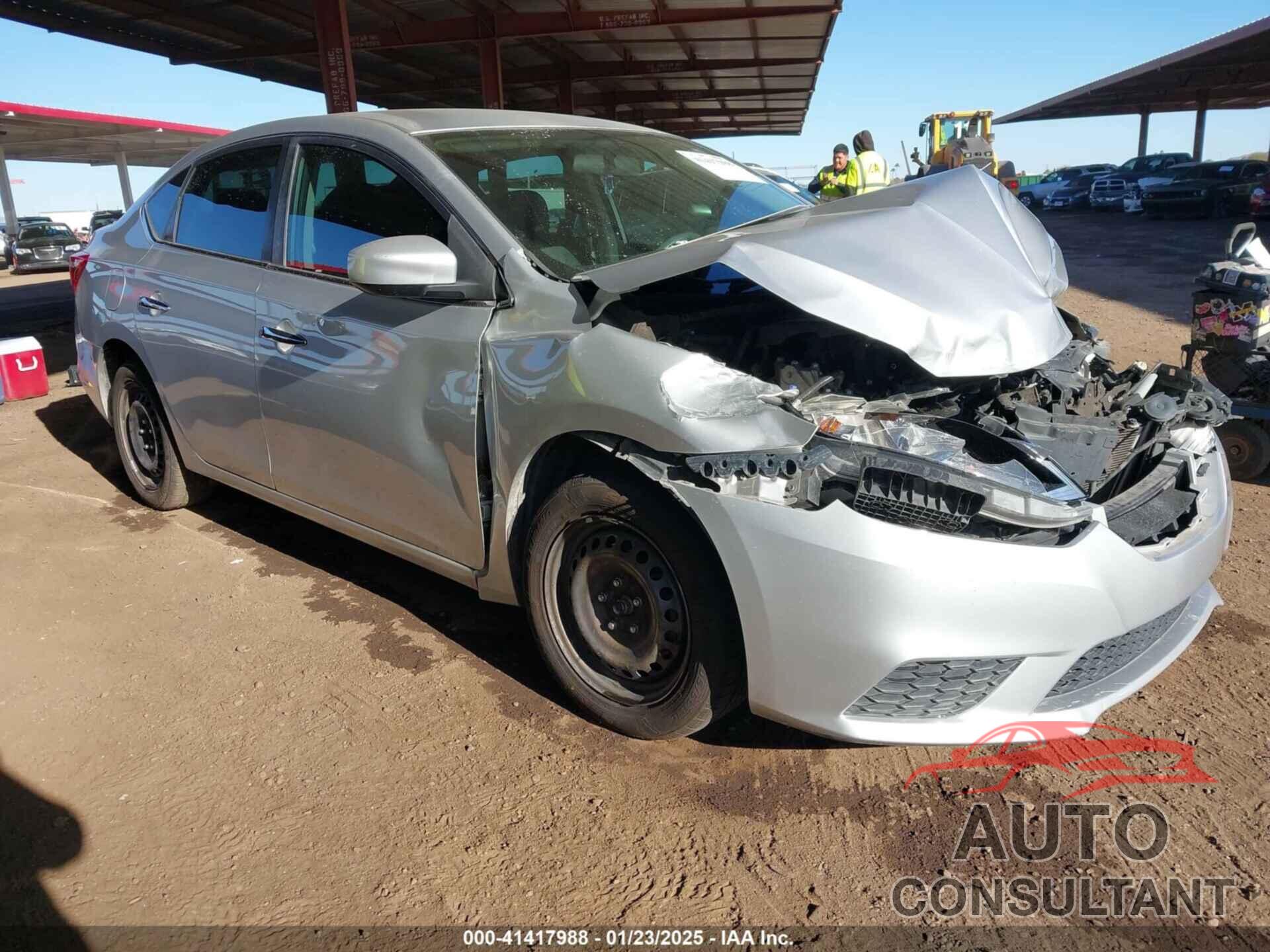 NISSAN SENTRA 2017 - 3N1AB7AP8HY354873