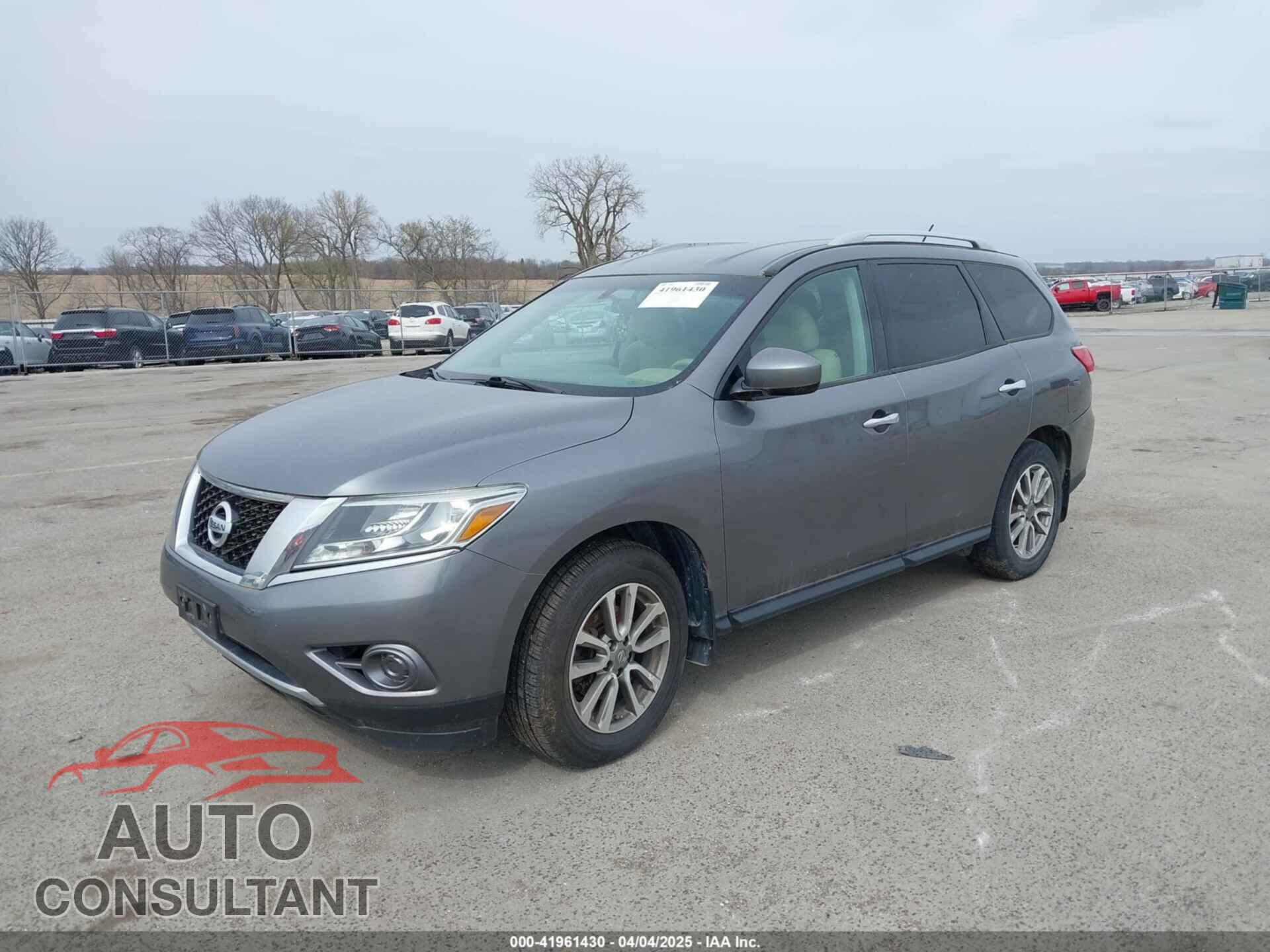 NISSAN PATHFINDER 2015 - 5N1AR2MMXFC687283