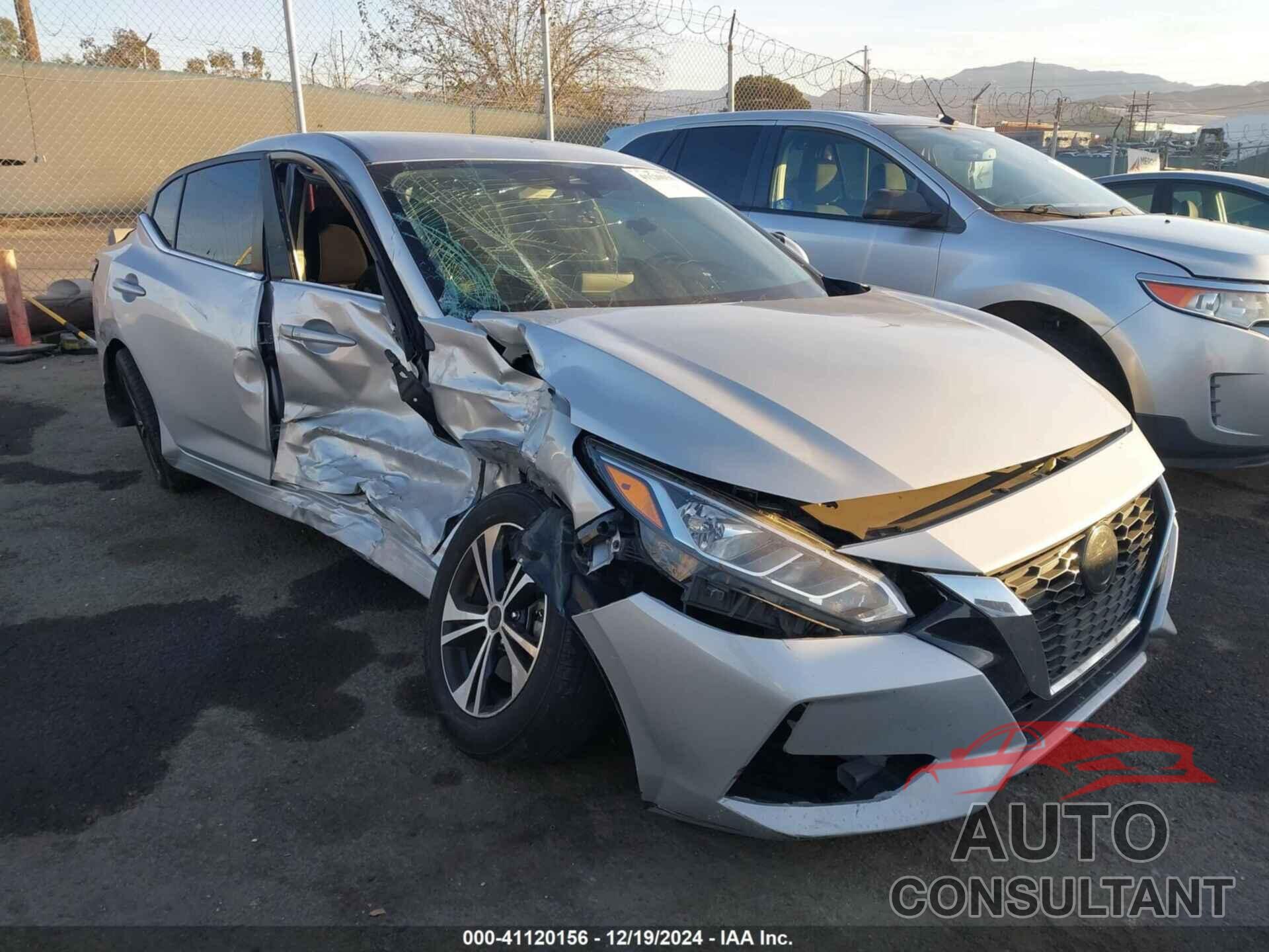 NISSAN SENTRA 2022 - 3N1AB8CV0NY237351