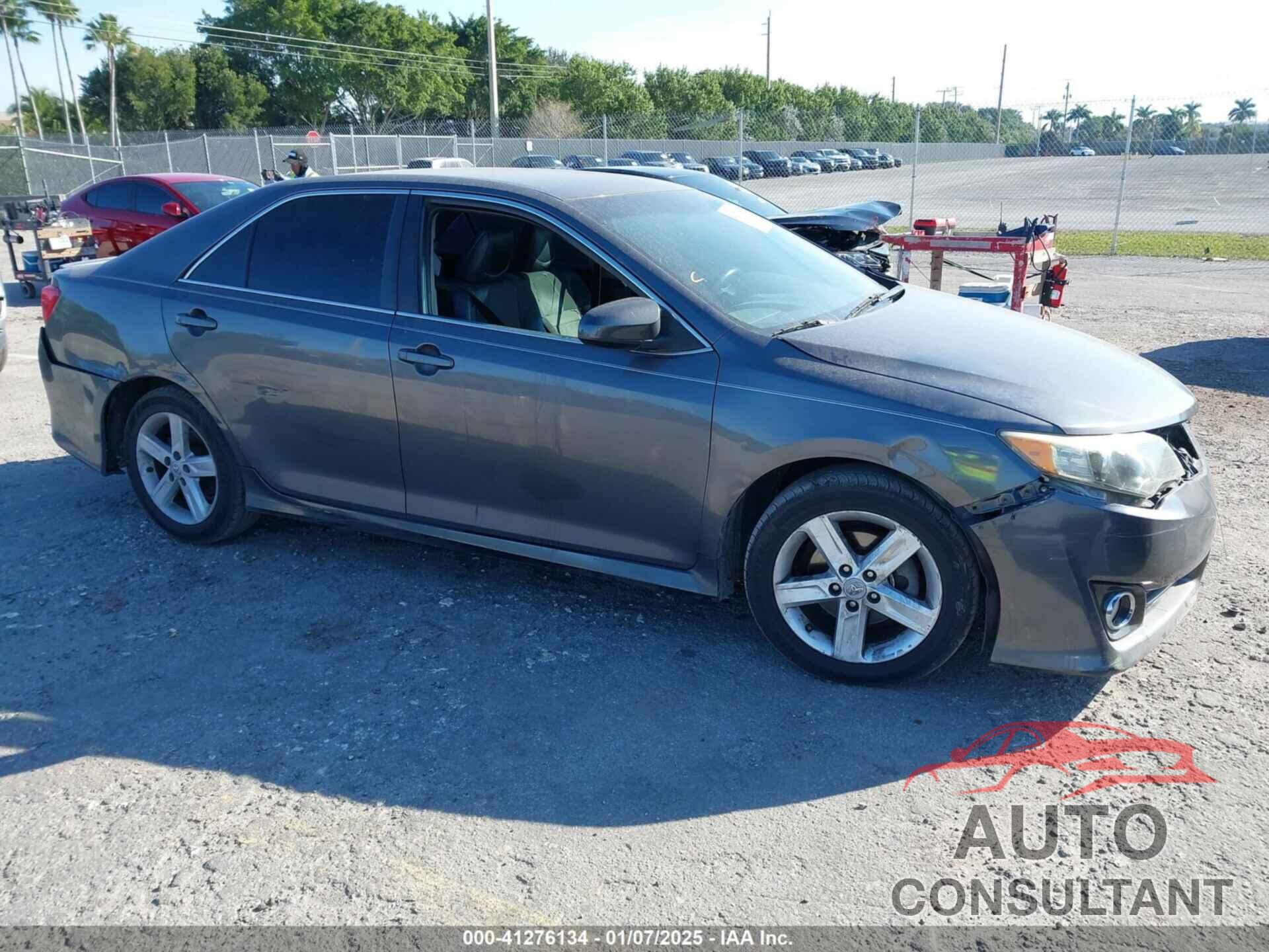TOYOTA CAMRY 2012 - 4T1BF1FK1CU170009