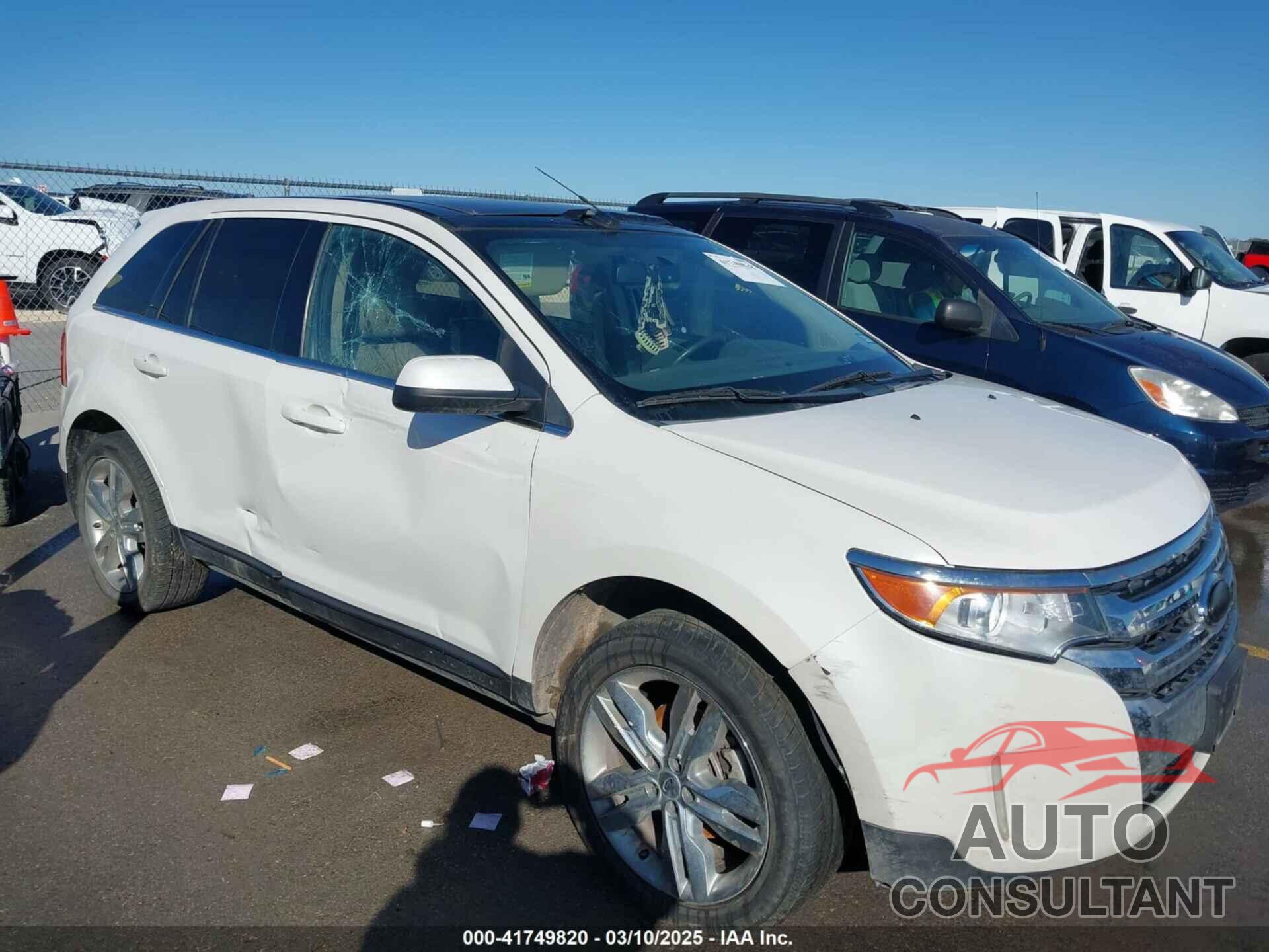 FORD EDGE 2013 - 2FMDK3KC2DBB52639