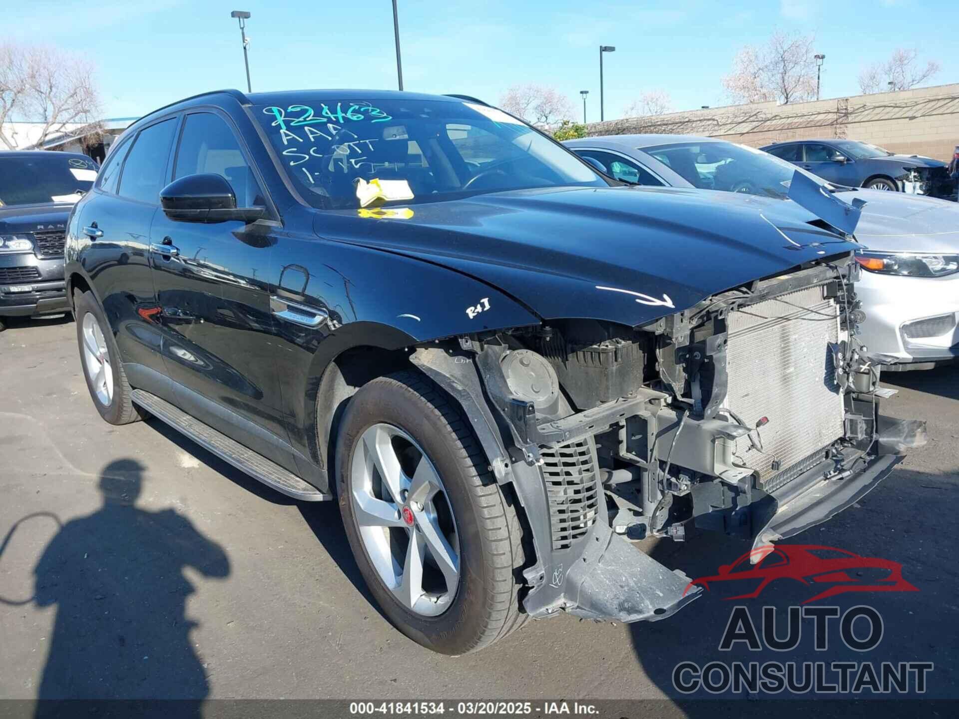 JAGUAR F-PACE 2017 - SADCJ2BV7HA893051