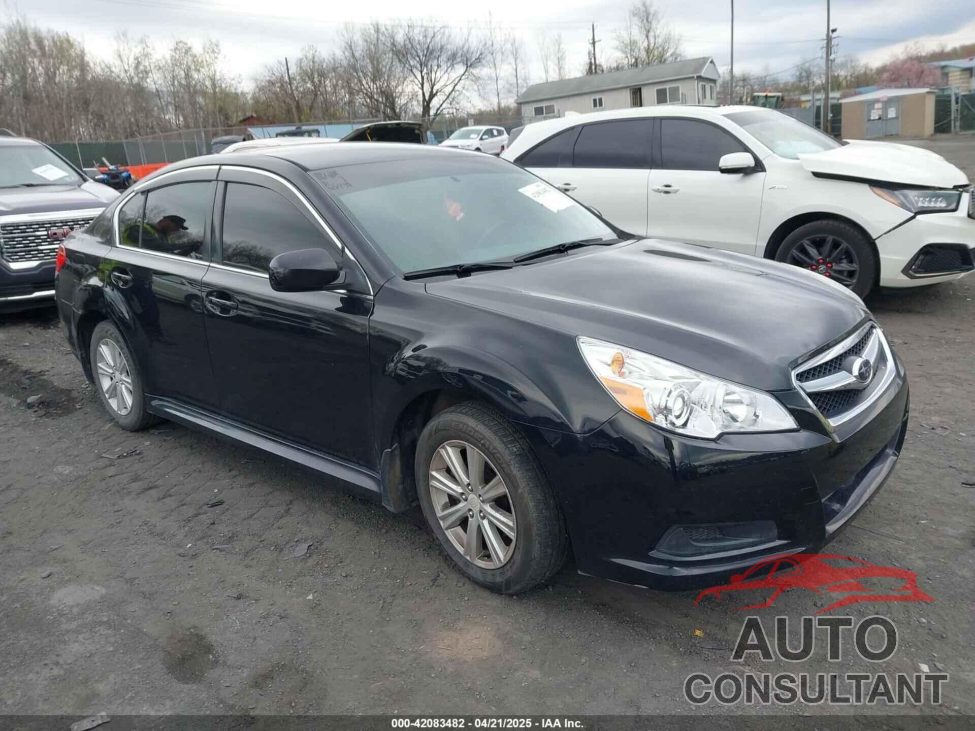 SUBARU LEGACY 2012 - 4S3BMBC62C3030046