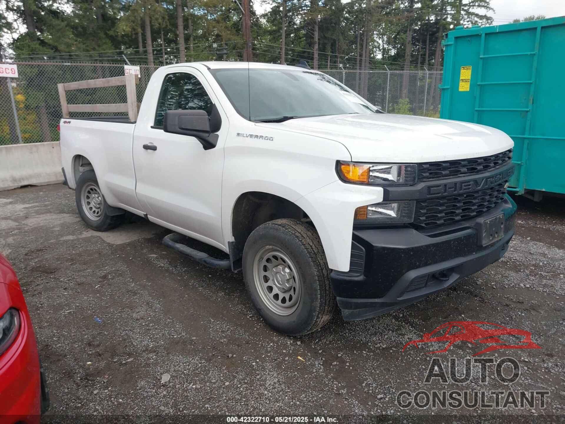 CHEVROLET SILVERADO 1500 2019 - 3GCNYAEH9KG199986