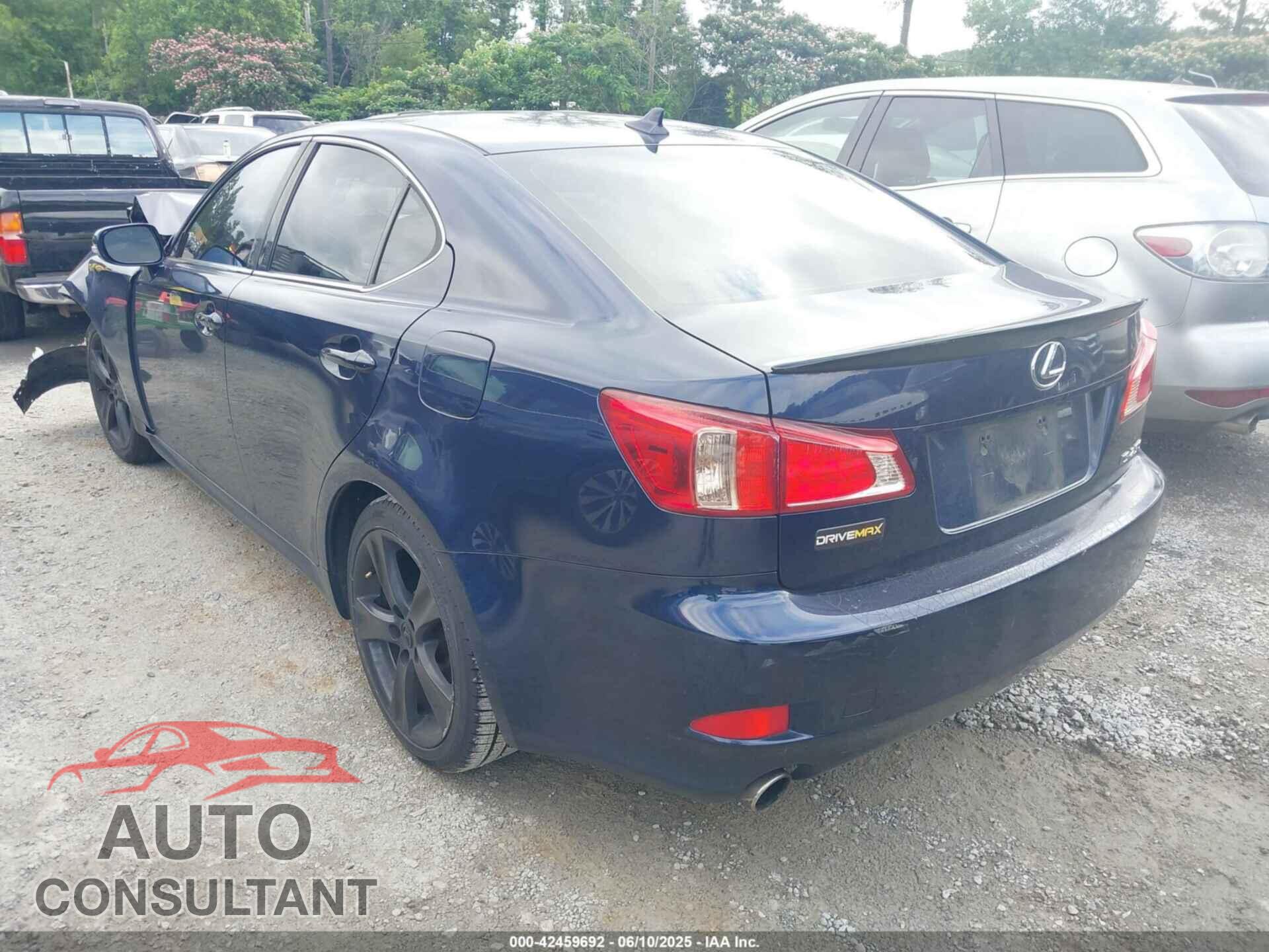 LEXUS IS 250 2012 - JTHBF5C24C5165444