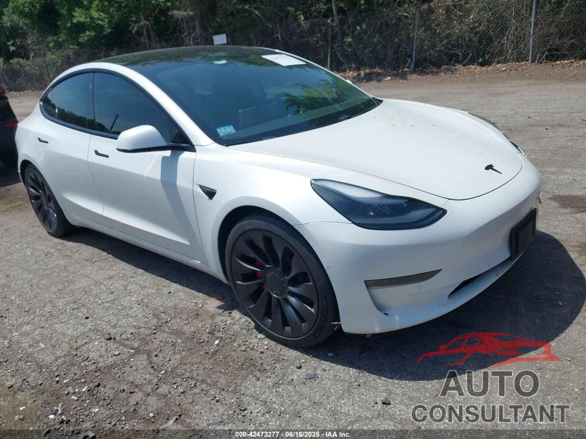 TESLA MODEL 3 2021 - 5YJ3E1EC4MF044601