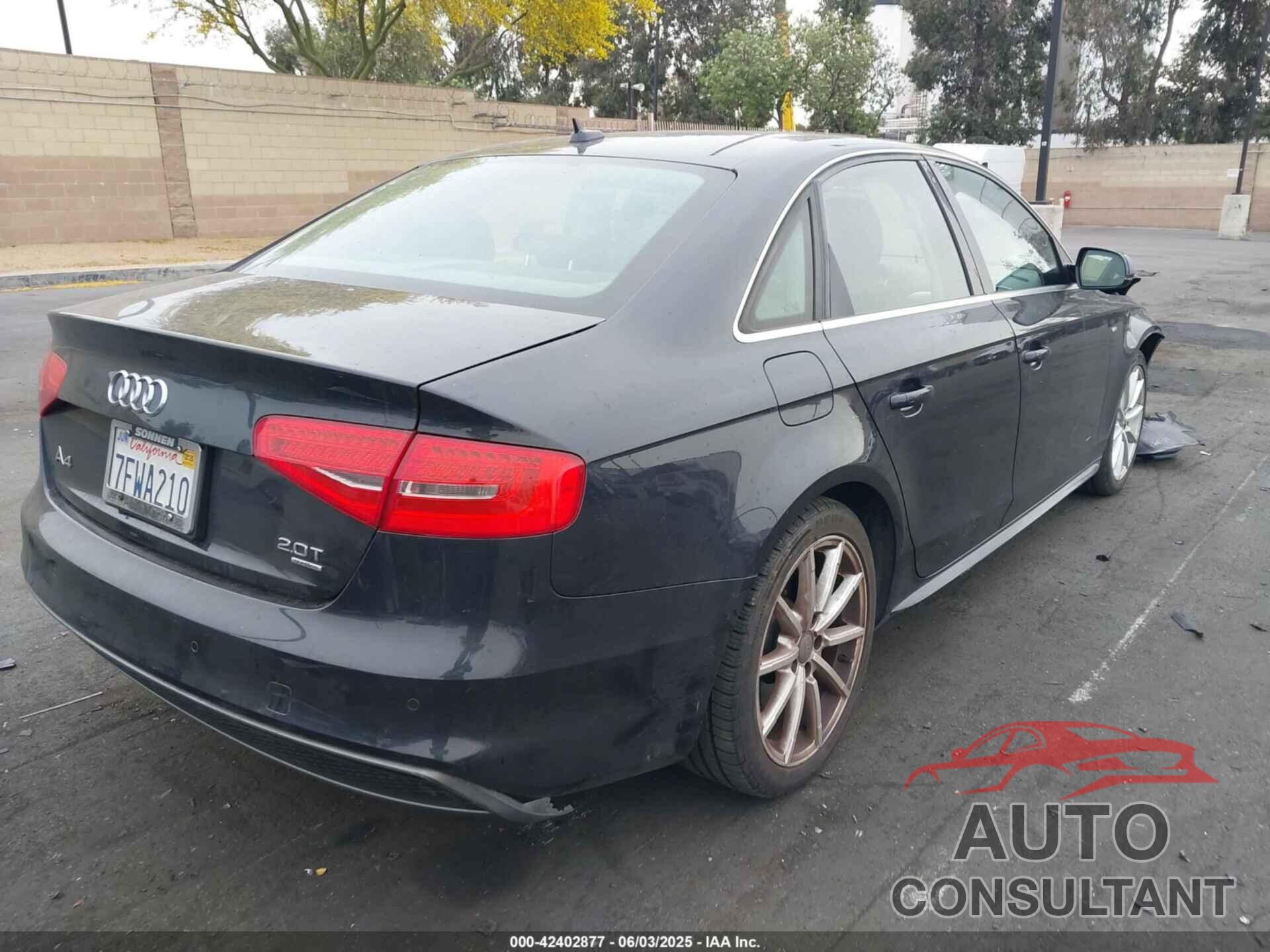 AUDI A4 2014 - WAUFFAFL3EN042265