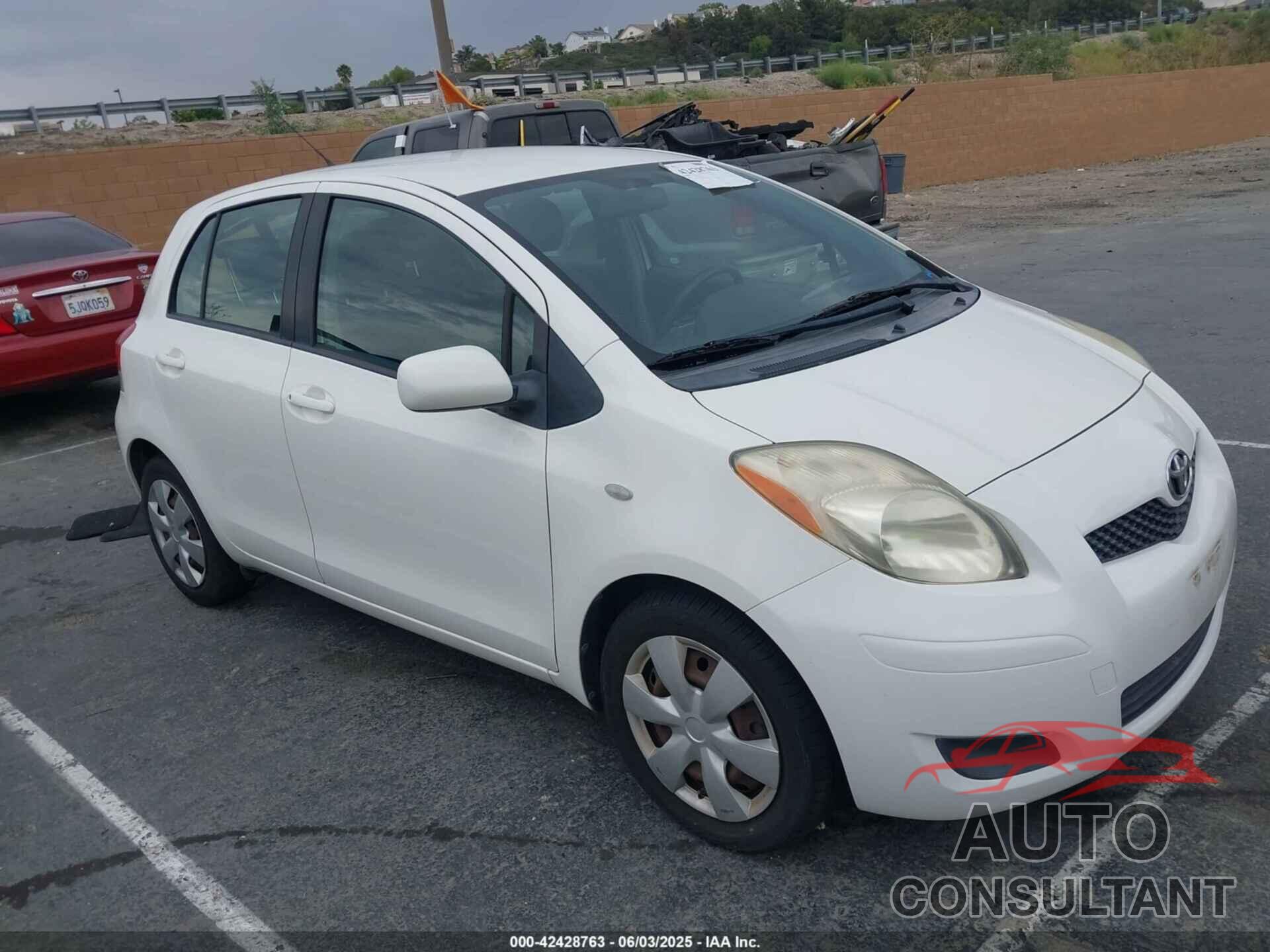 TOYOTA YARIS 2010 - JTDKT4K38A5285503