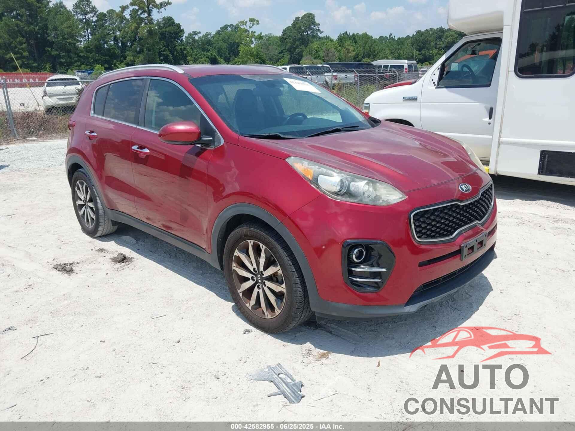 KIA SPORTAGE 2017 - KNDPN3AC8H7039027