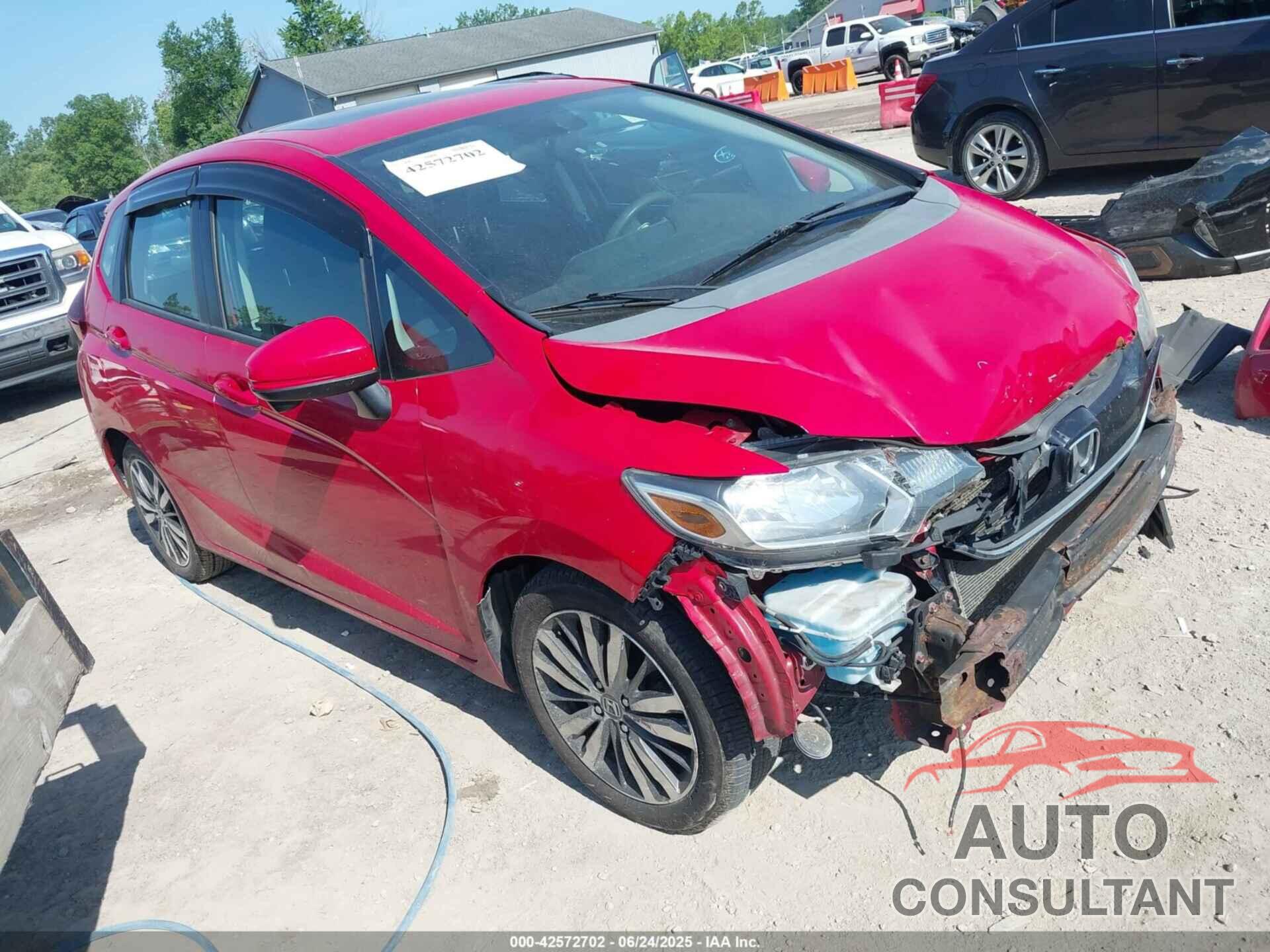 HONDA FIT 2015 - 3HGGK5H81FM702738
