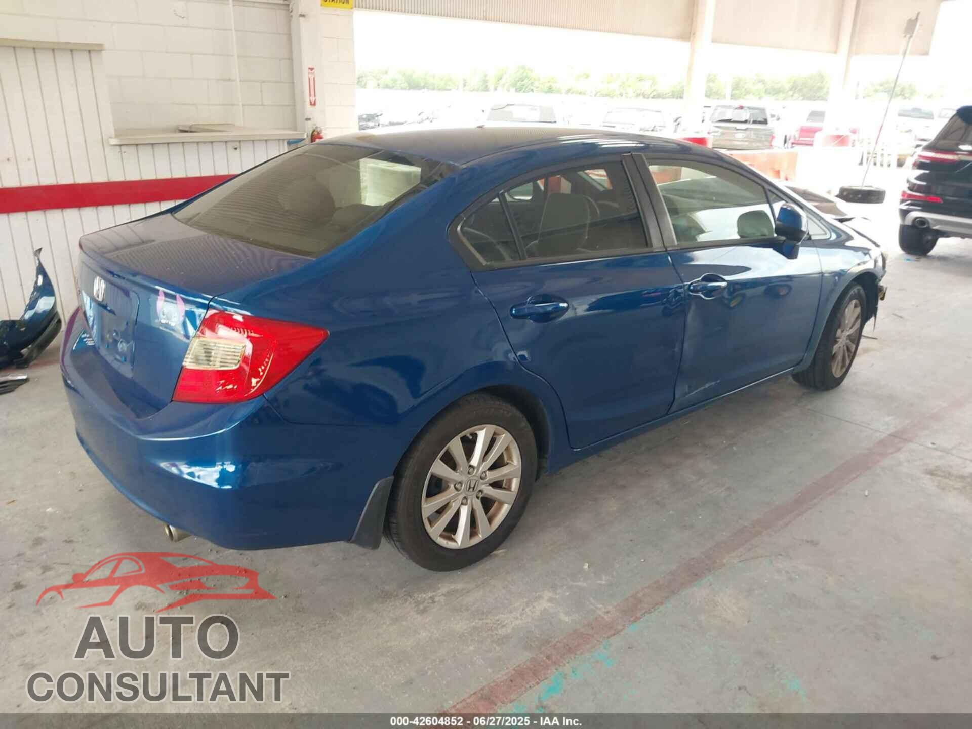 HONDA CIVIC 2012 - 19XFB2F82CE361027