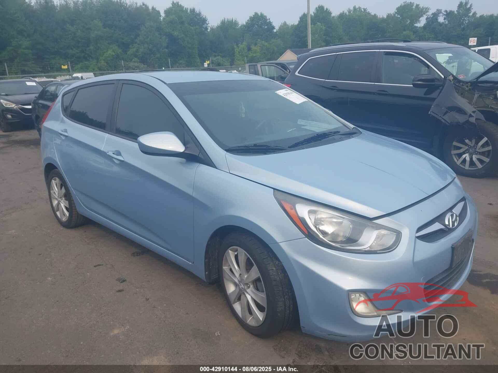 HYUNDAI ACCENT 2012 - KMHCU5AE0CU004387