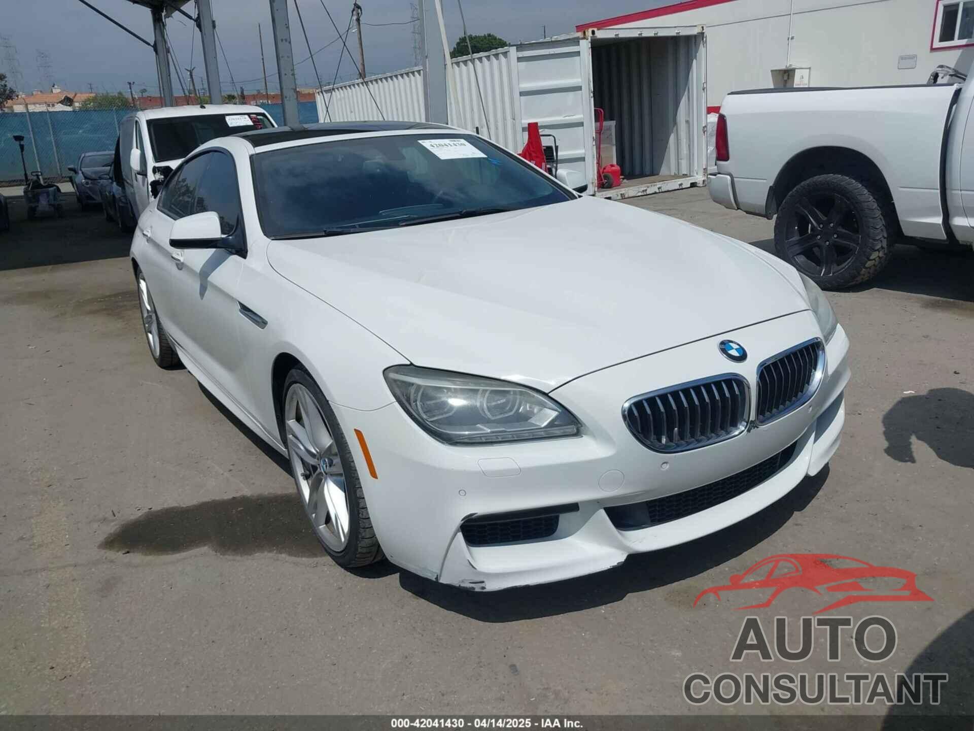 BMW 640I GRAN COUPE 2015 - WBA6A0C56FD318007