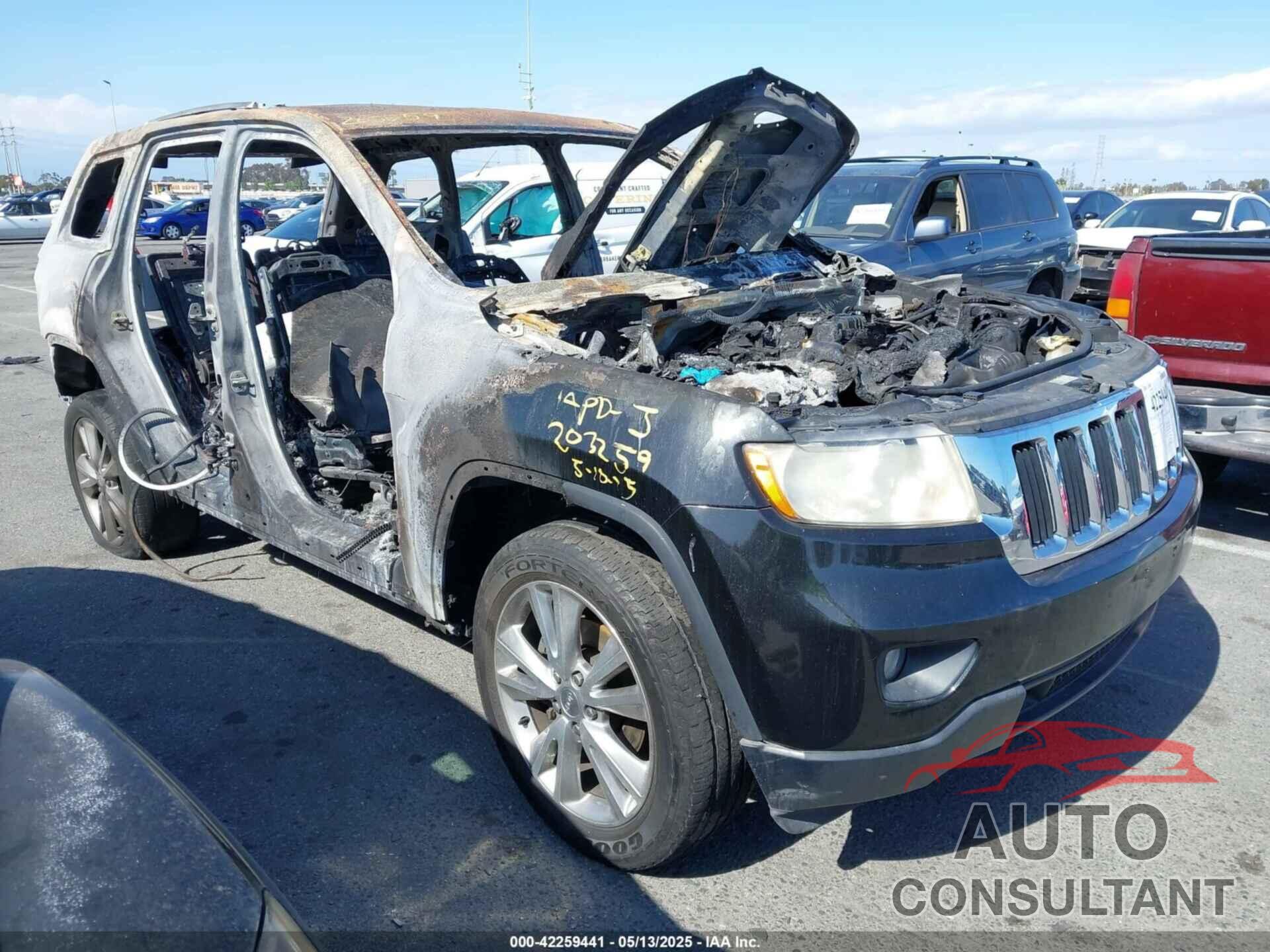 JEEP GRAND CHEROKEE 2012 - 1C4RJEAGXCC307126