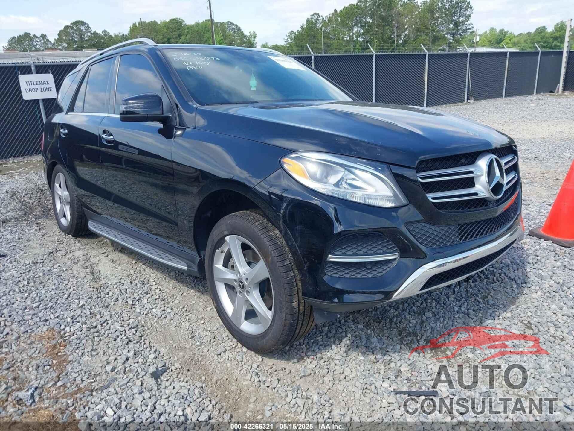 MERCEDES-BENZ GLE 350 2018 - 4JGDA5JB5JB131941