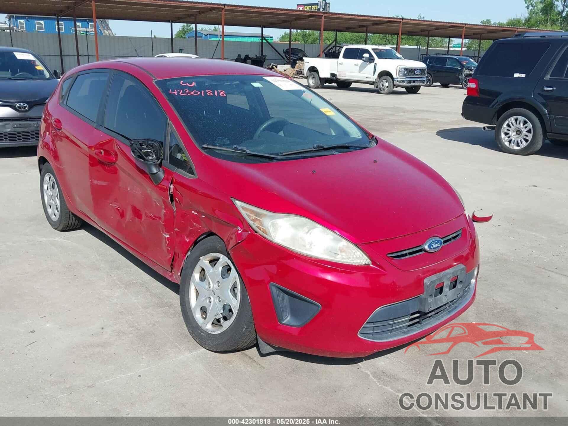 FORD FIESTA 2012 - 3FADP4EJ9CM140948