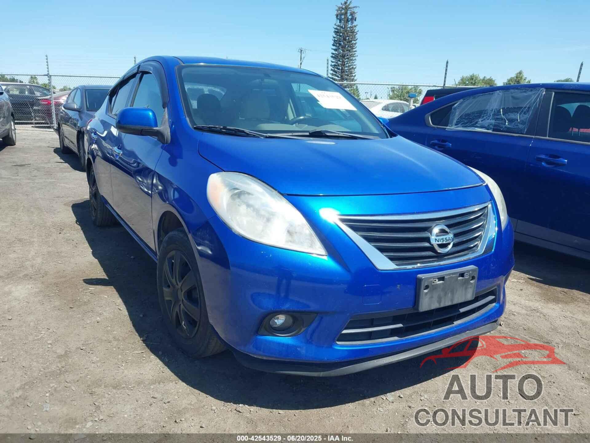 NISSAN VERSA 2014 - 3N1CN7APXEL840884