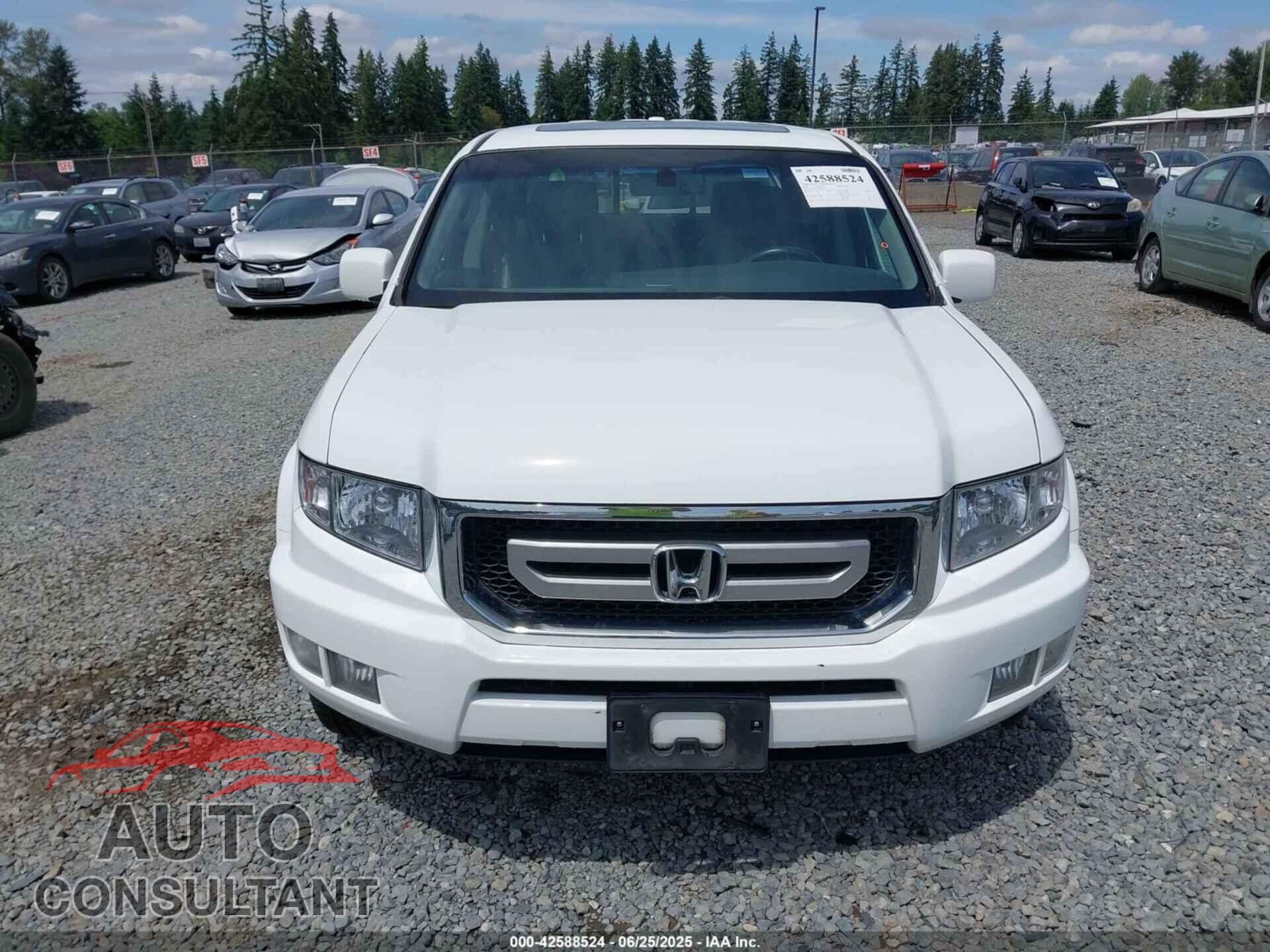 HONDA RIDGELINE 2011 - 5FPYK1F59BB007577