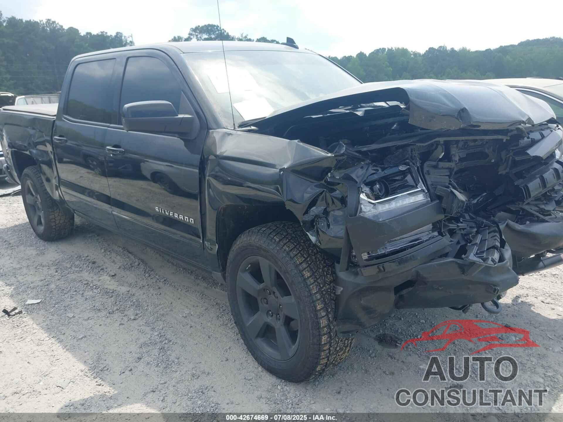 CHEVROLET SILVERADO 1500 2017 - 3GCUKRECXHG236178