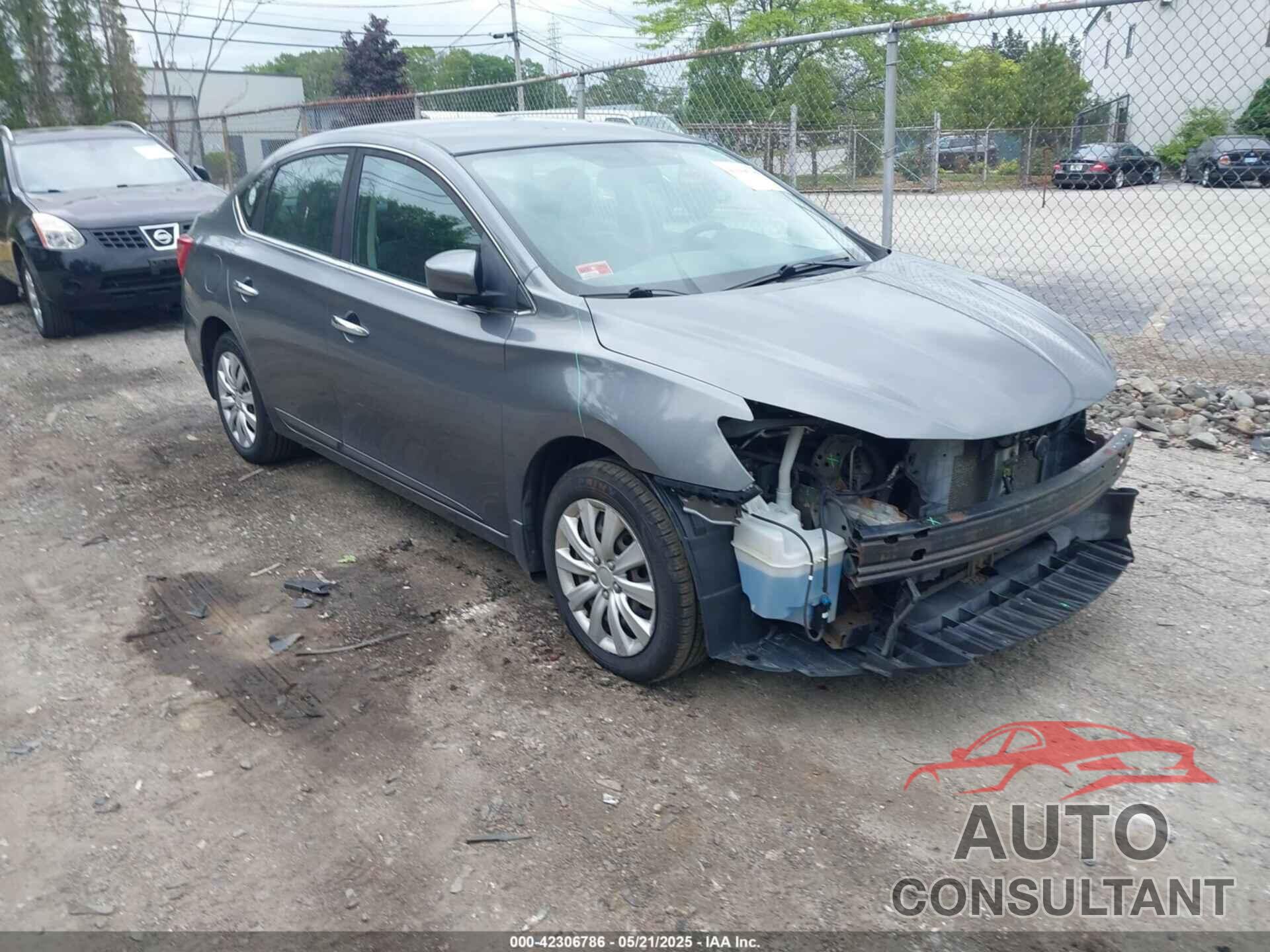 NISSAN SENTRA 2016 - 3N1AB7AP0GL684776