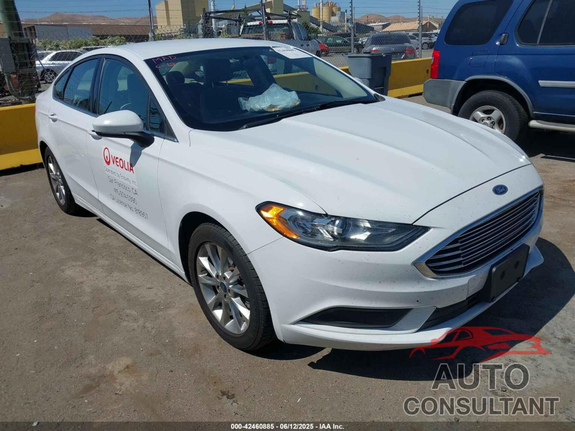 FORD FUSION 2017 - 3FA6P0HD2HR313811