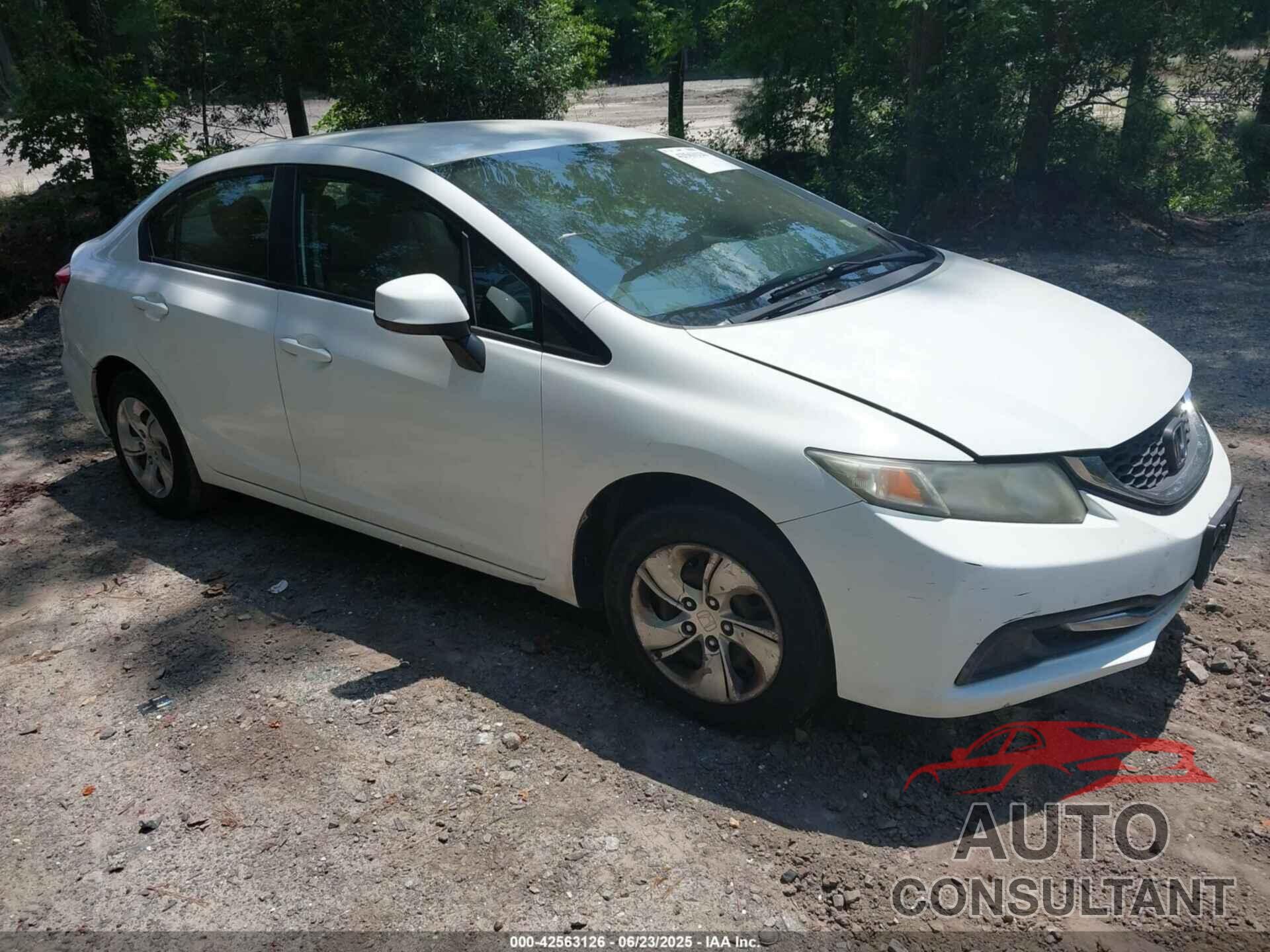 HONDA CIVIC 2013 - 2HGFB2F58DH300813