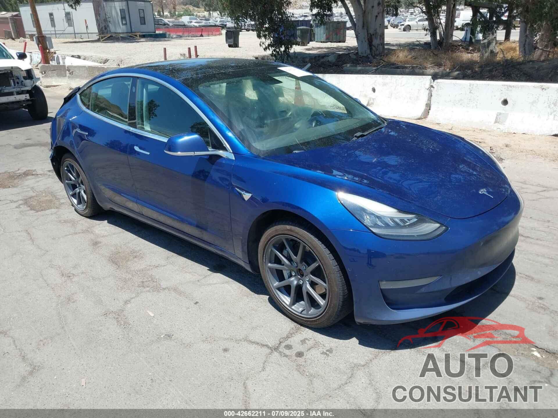 TESLA MODEL 3 2019 - 5YJ3E1EB3KF480506