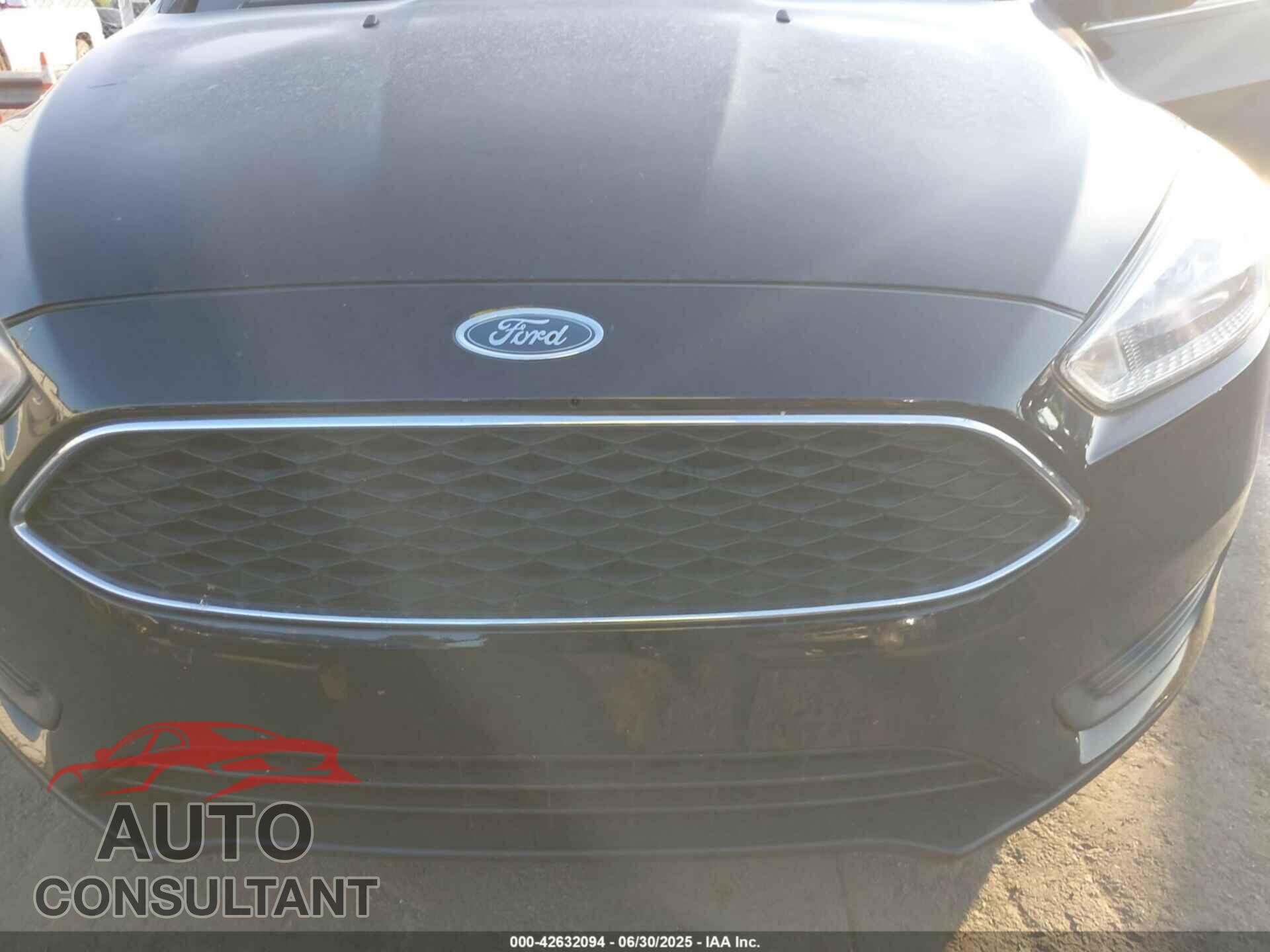 FORD FOCUS 2017 - 1FADP3F2XHL251700