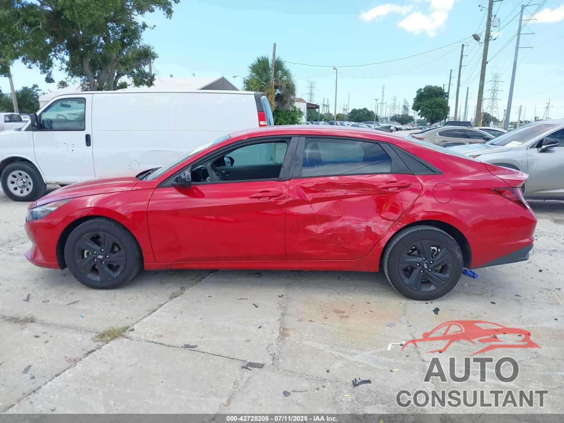 HYUNDAI ELANTRA 2021 - 5NPLM4AG5MH004025