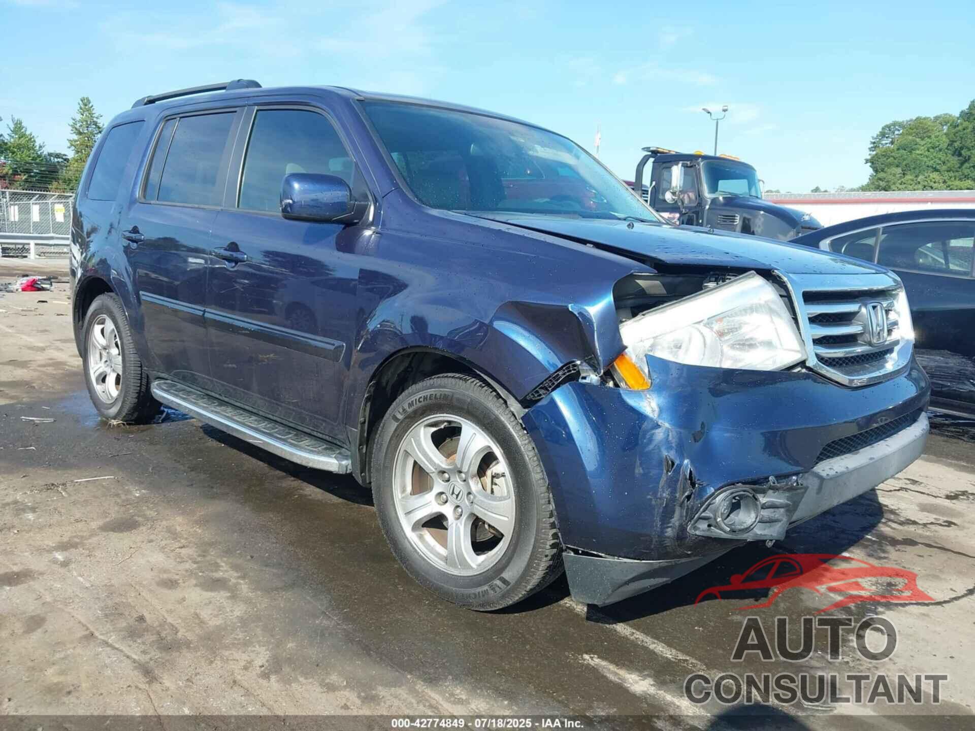 HONDA PILOT 2014 - 5FNYF4H54EB042236