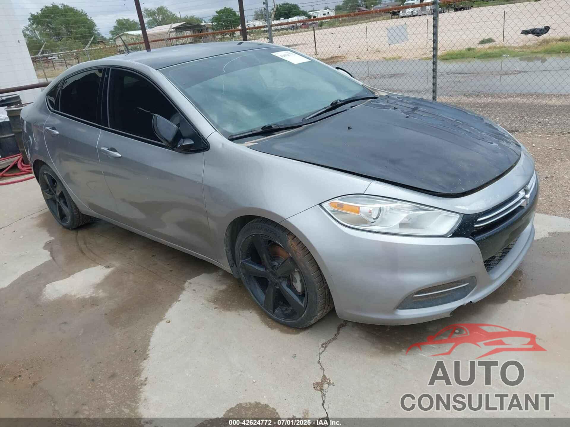 DODGE DART 2015 - 1C3CDFDH5FD181400