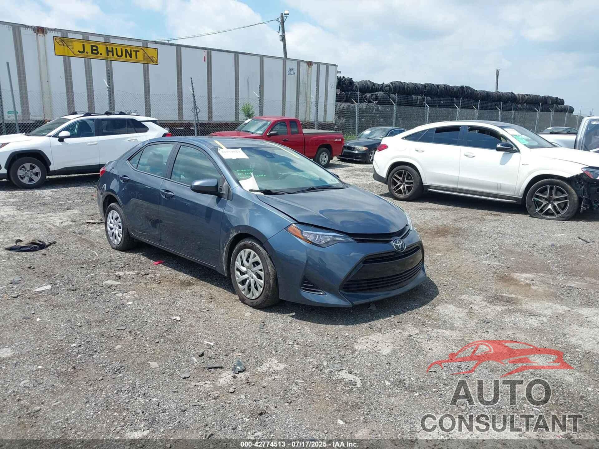 TOYOTA COROLLA 2019 - 2T1BURHE6KC178277