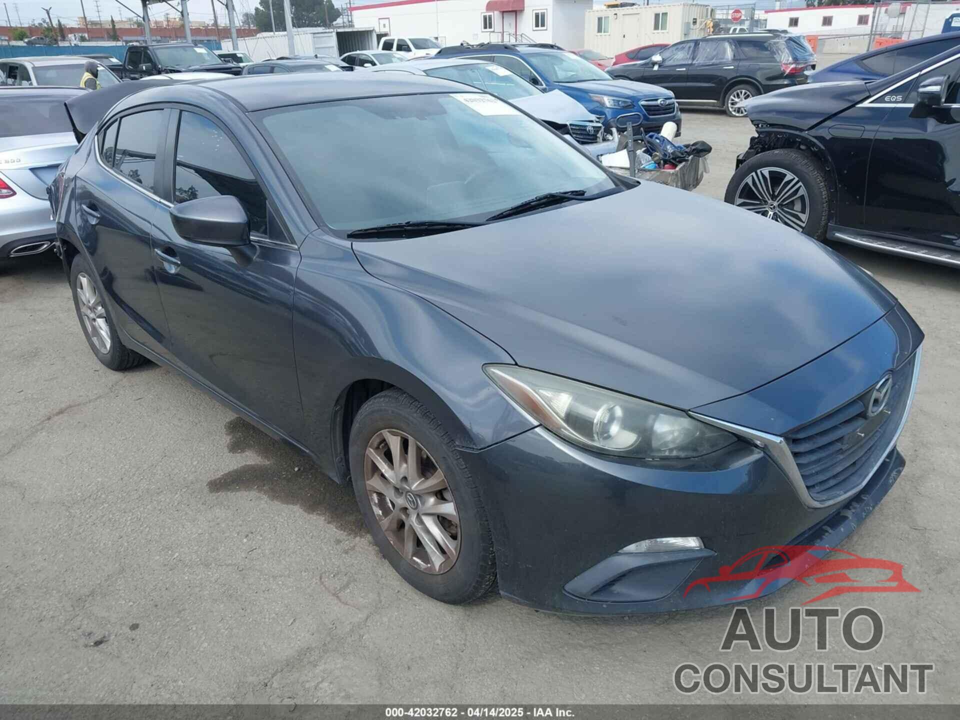 MAZDA MAZDA3 2016 - JM1BM1U78G1280457