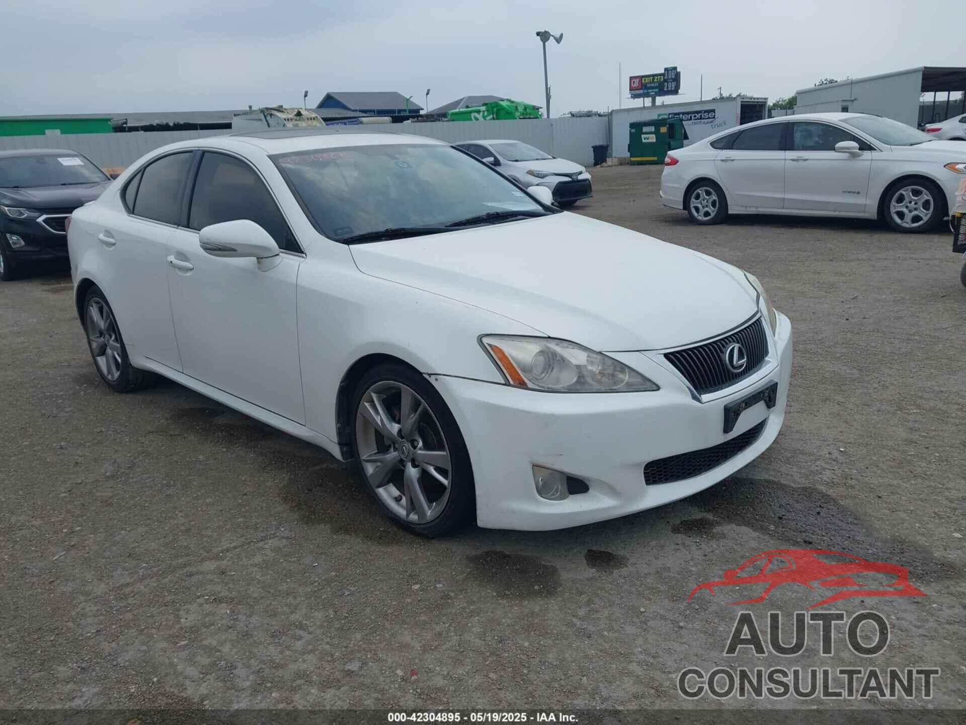 LEXUS IS 250 2009 - JTHBK262595106255