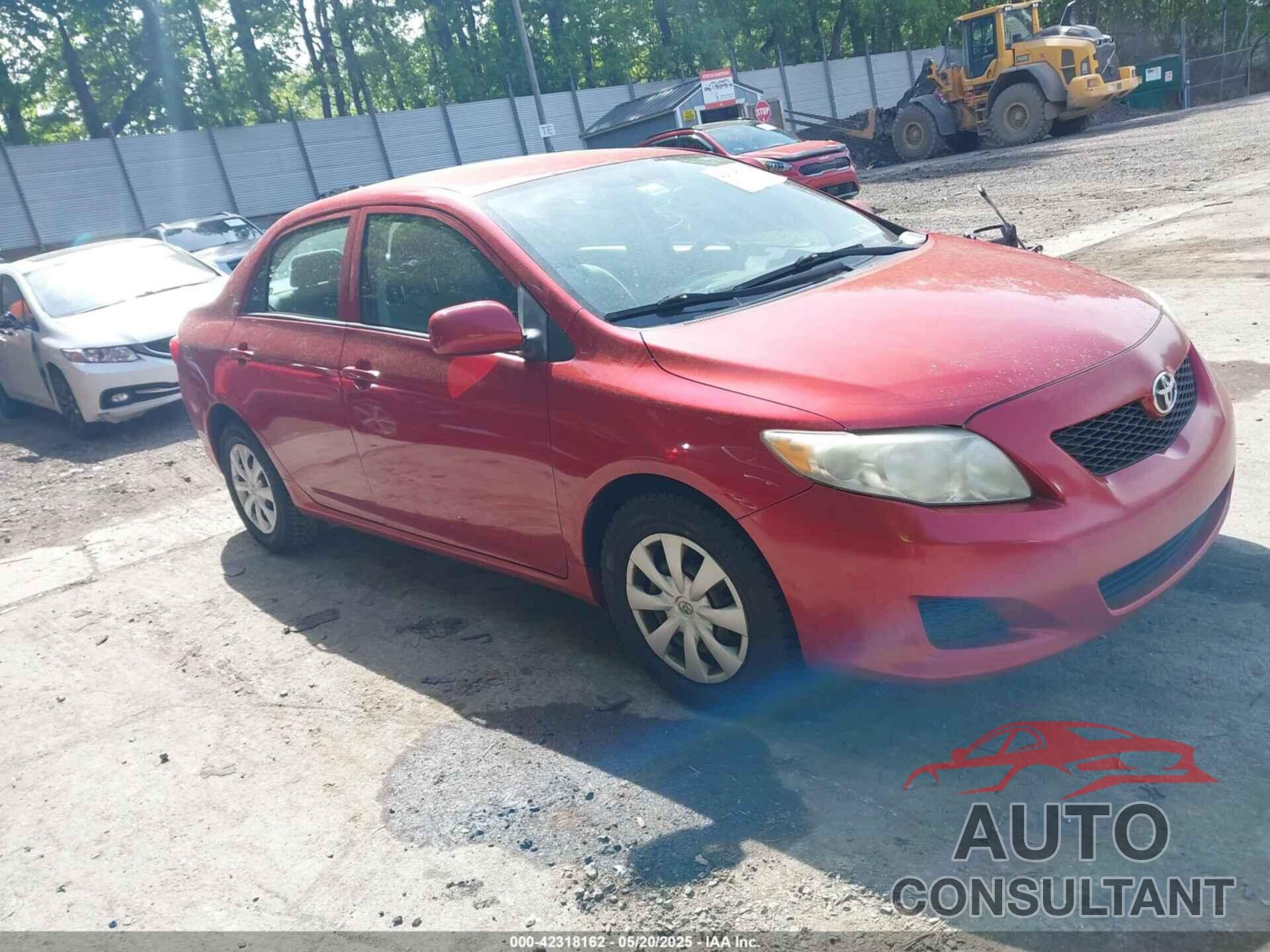 TOYOTA COROLLA 2010 - 1NXBU4EE1AZ186145